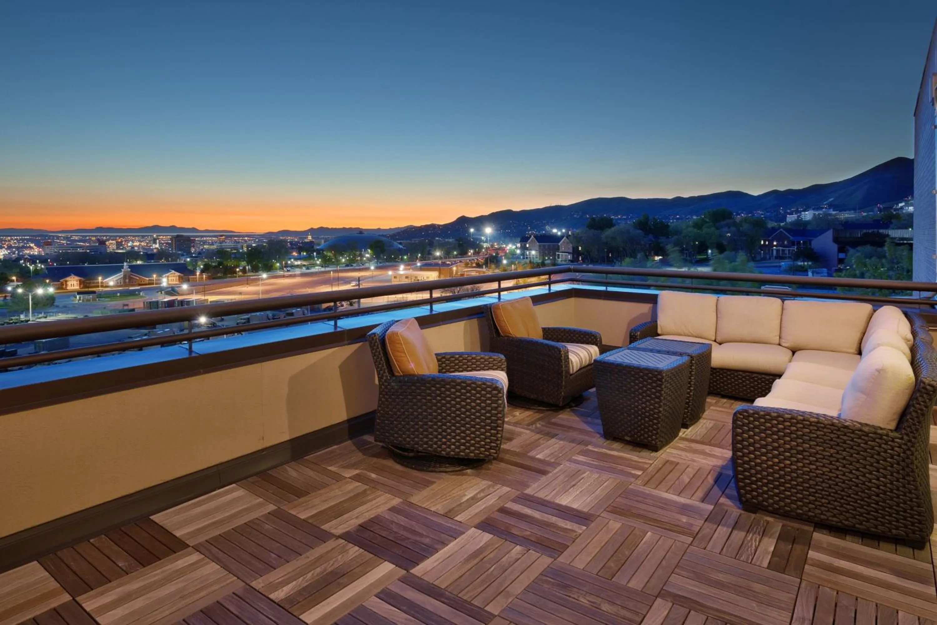 Bedroom in Salt Lake City Marriott University Park
