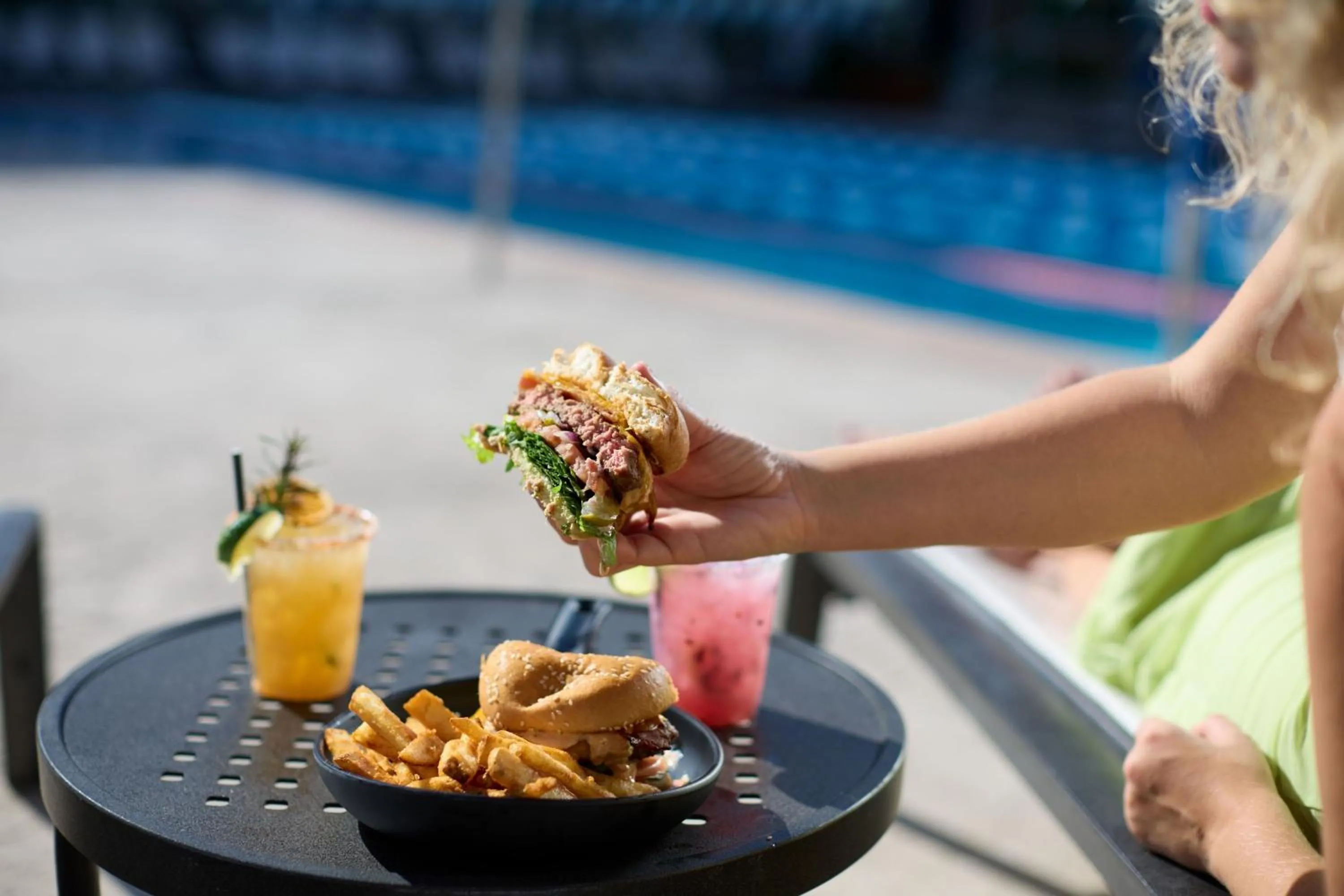 Swimming pool in Renaissance ClubSport Aliso Viejo Laguna Beach Hotel