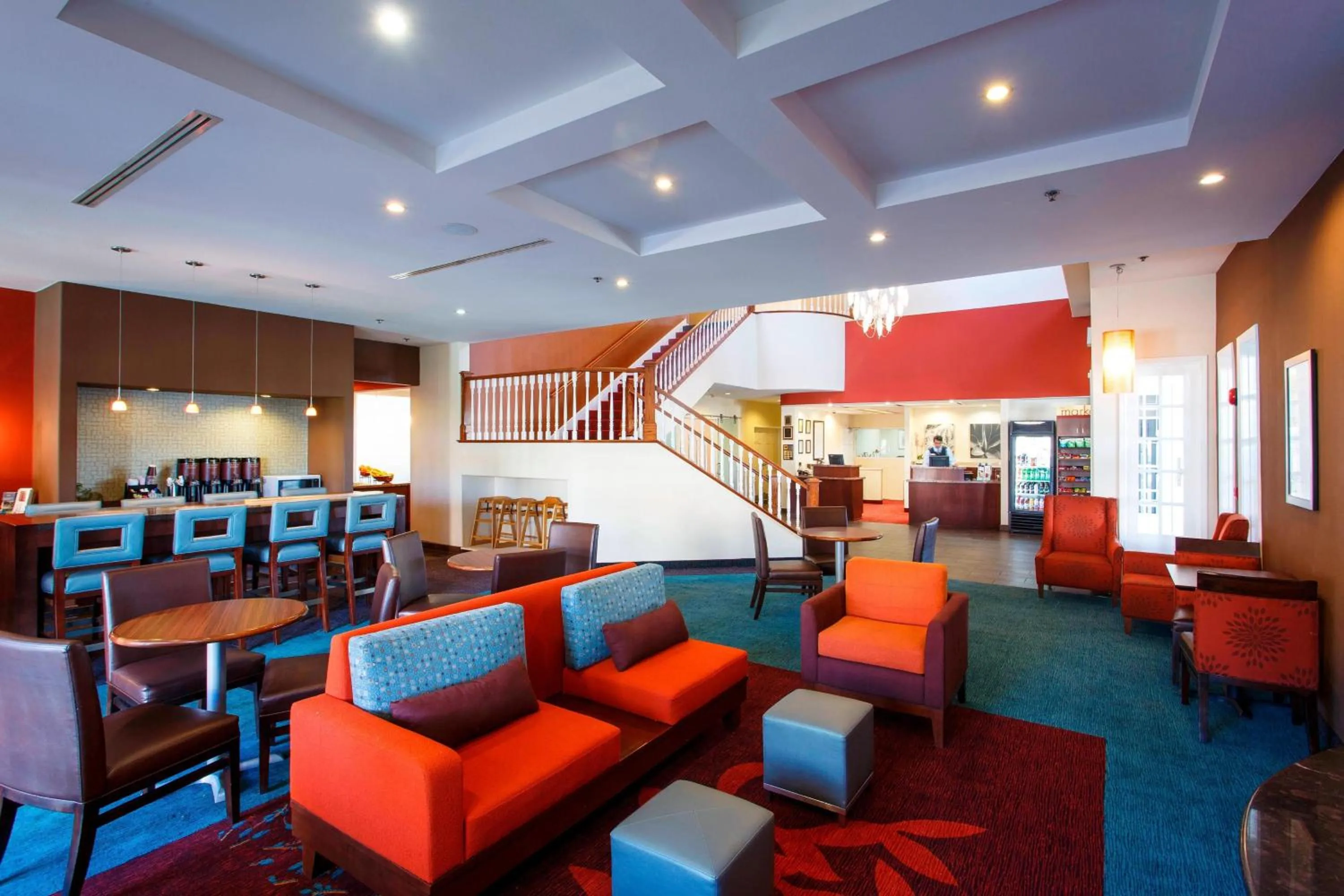 Lobby or reception in Residence Inn La Mirada Buena Park