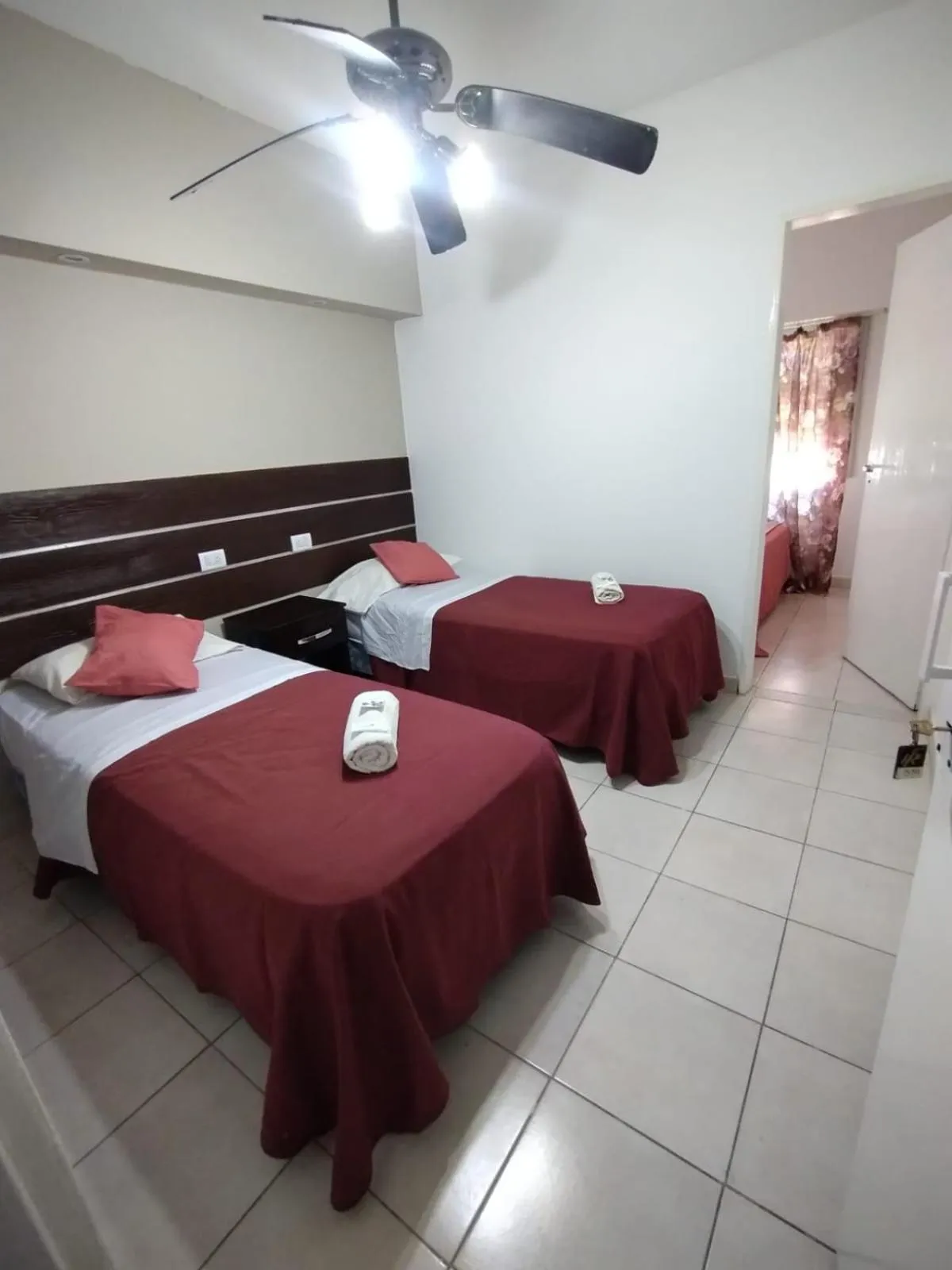 Bed in San Remo Resort Hotel