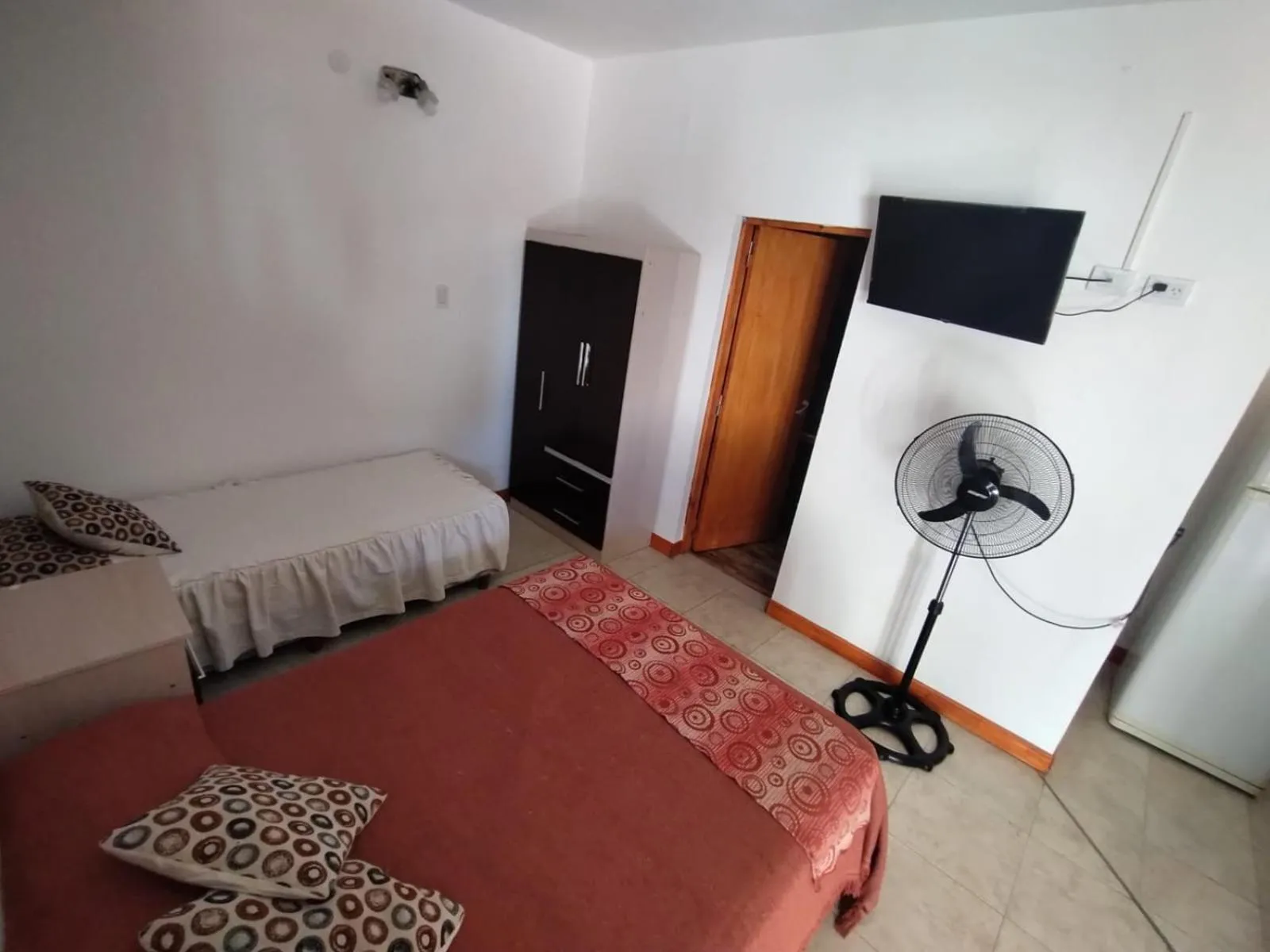 Bed in San Remo Resort Hotel