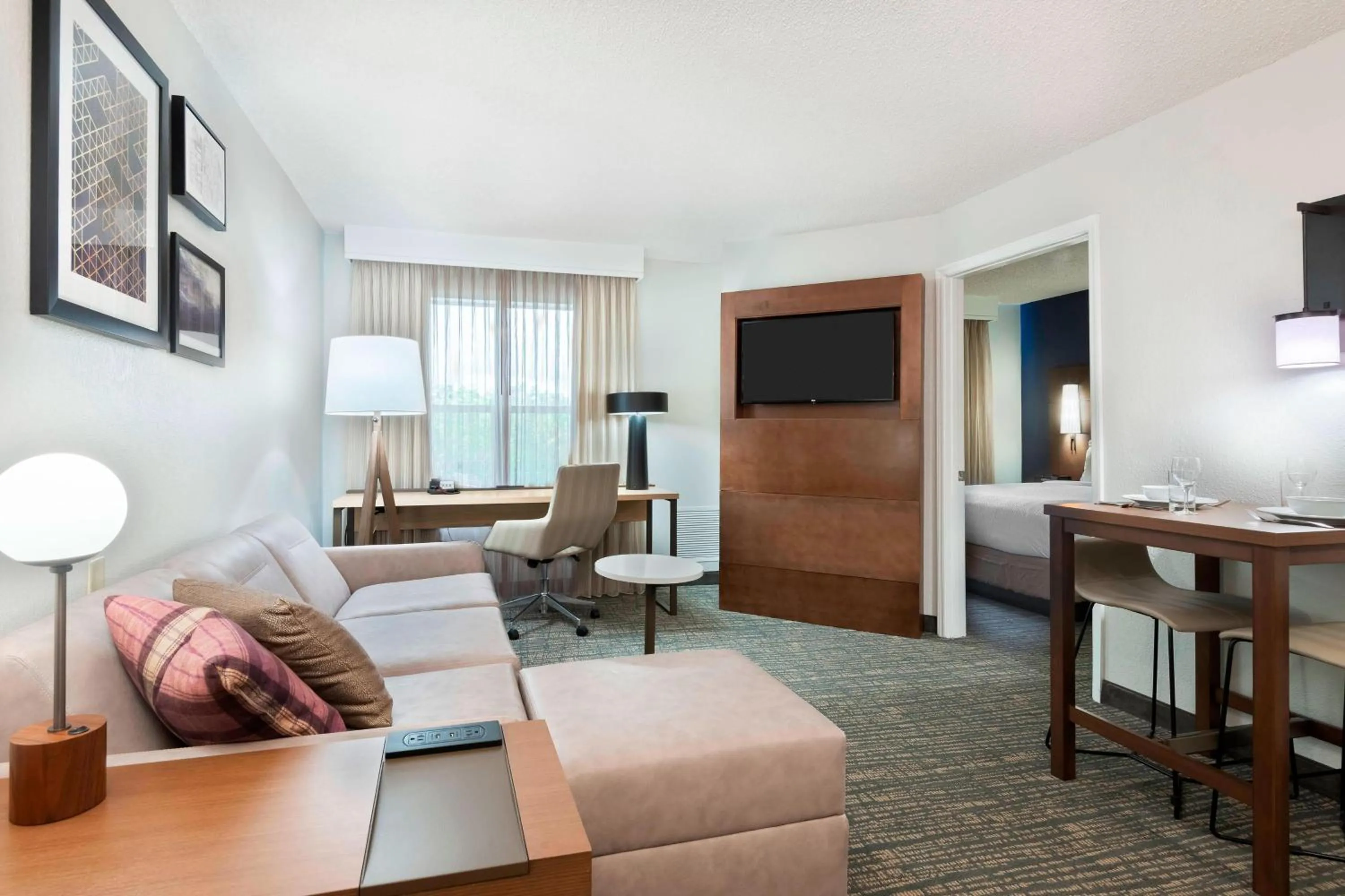 Living room, Bed in Residence Inn by Marriott Sarasota Bradenton