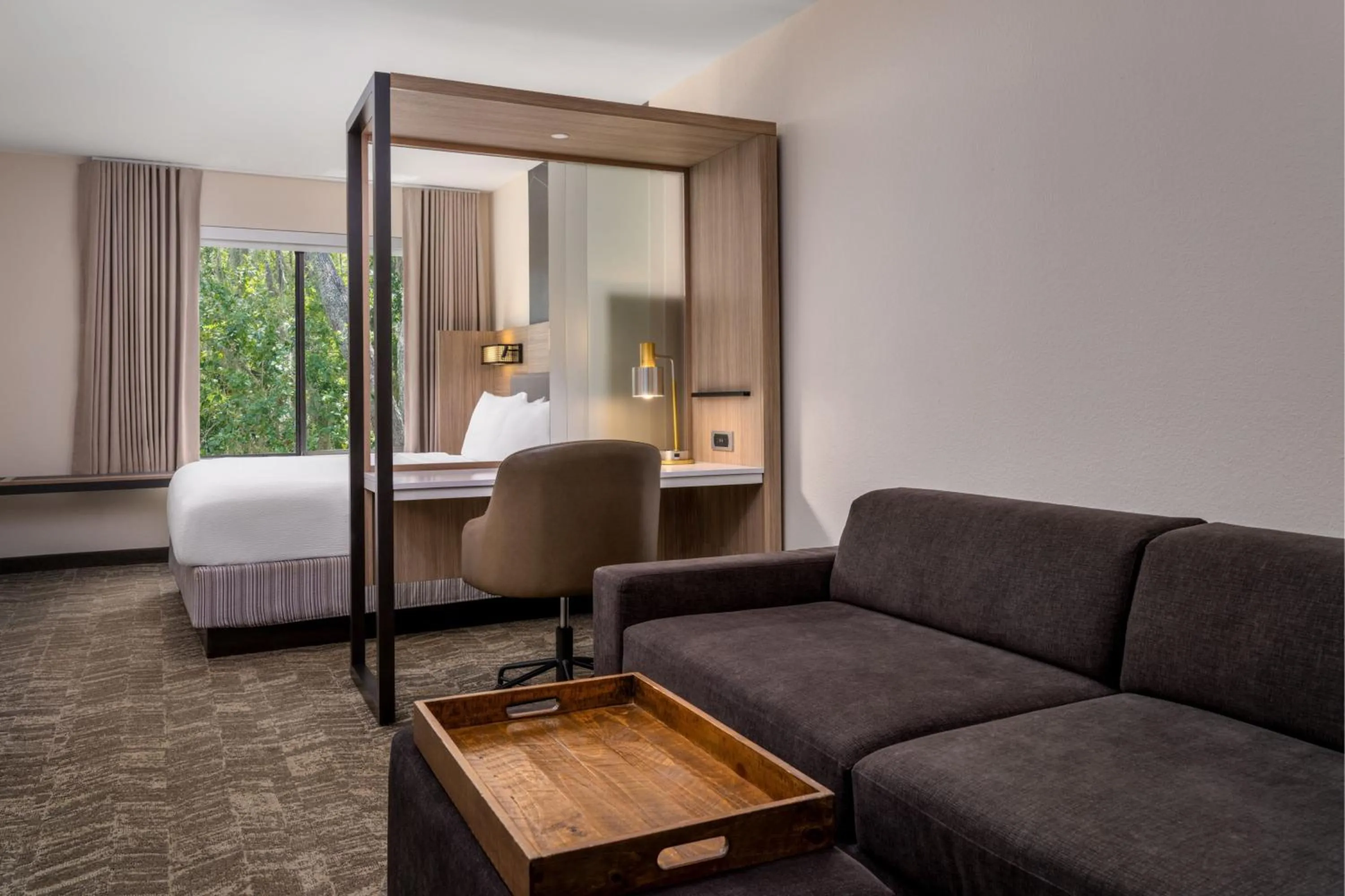 Photo of the whole room, Bed in SpringHill Suites Sarasota Bradenton