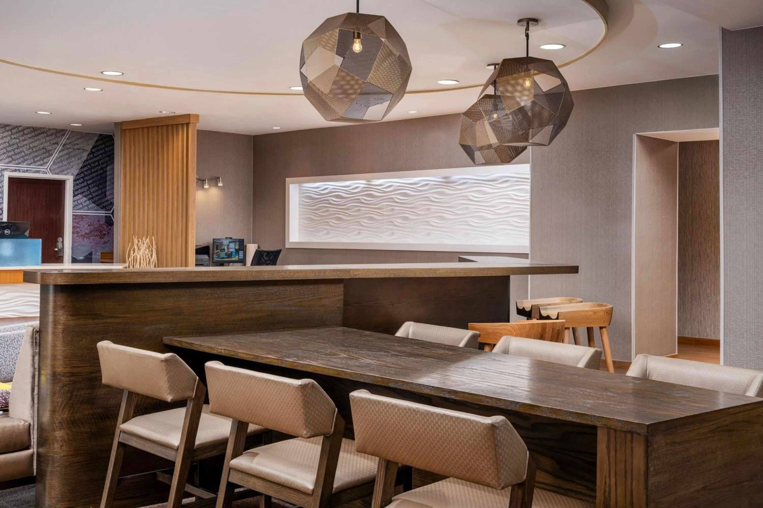 Lobby or reception in SpringHill Suites Sarasota Bradenton