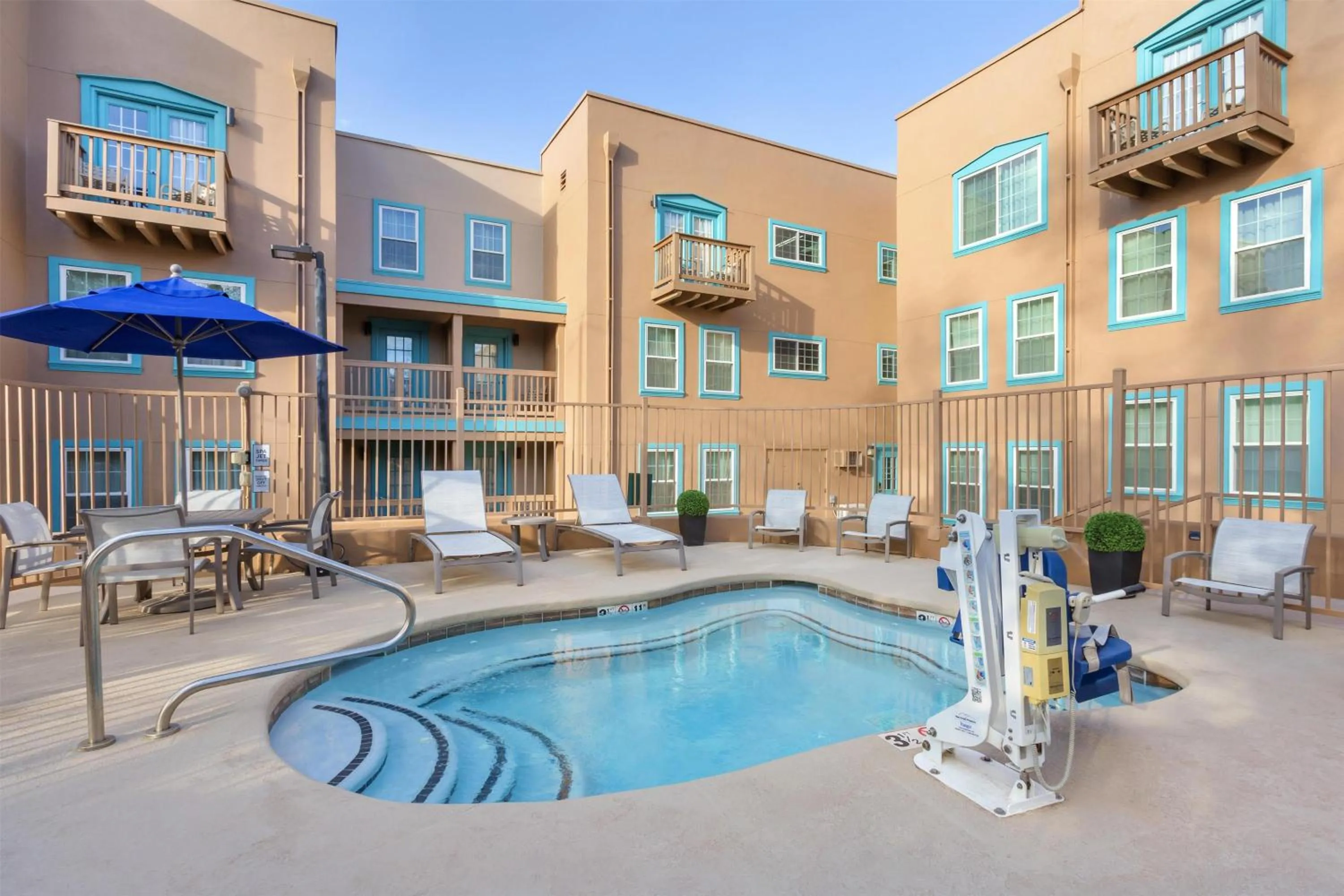 Pool view in Hilton Vacation Club Villas de Santa Fe