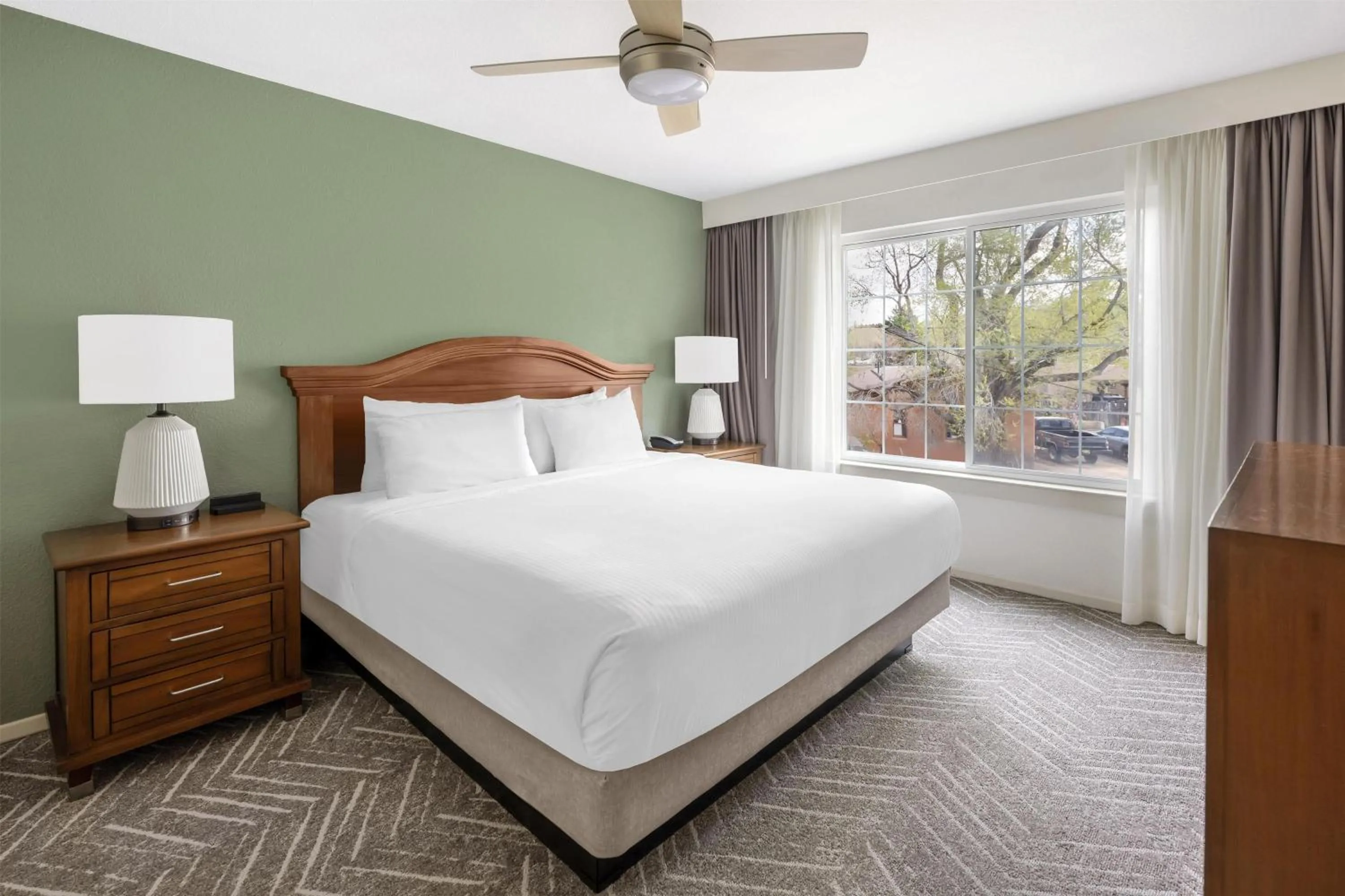 Bed in Hilton Vacation Club Villas de Santa Fe