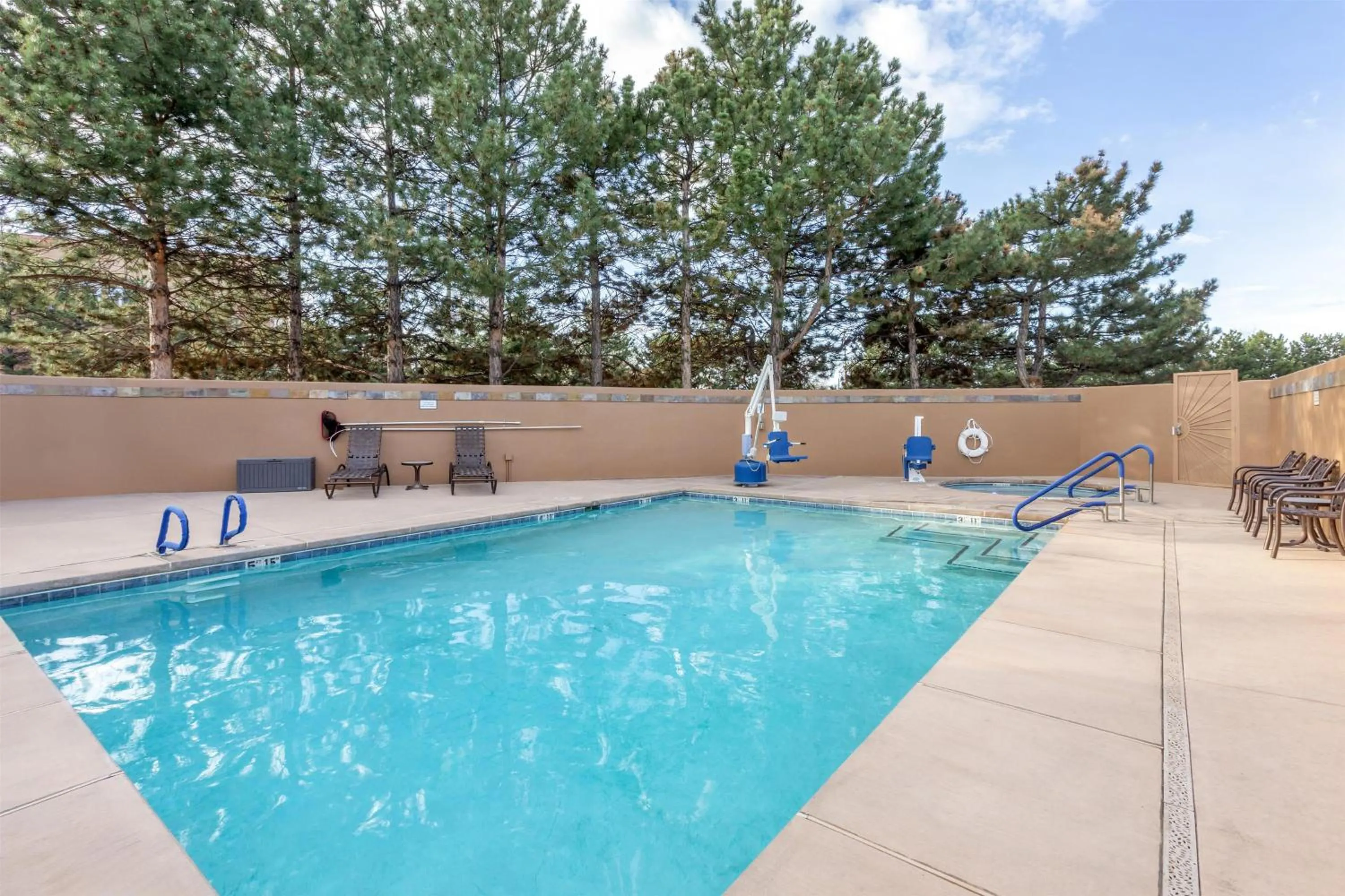 Pool view in Hilton Vacation Club Villas de Santa Fe