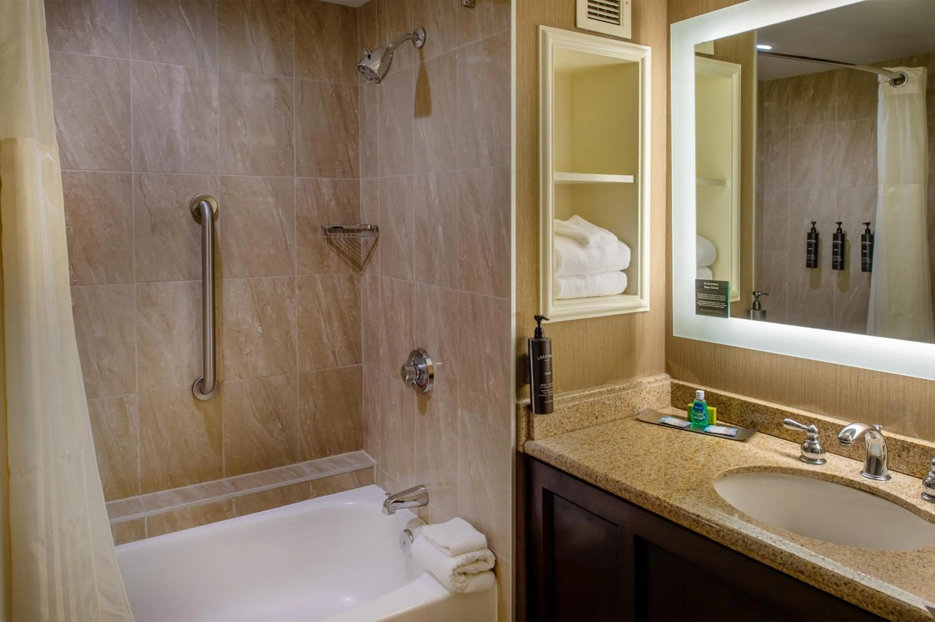 Bathroom in St. Louis Union Station Hotel, Curio Collection by Hilton