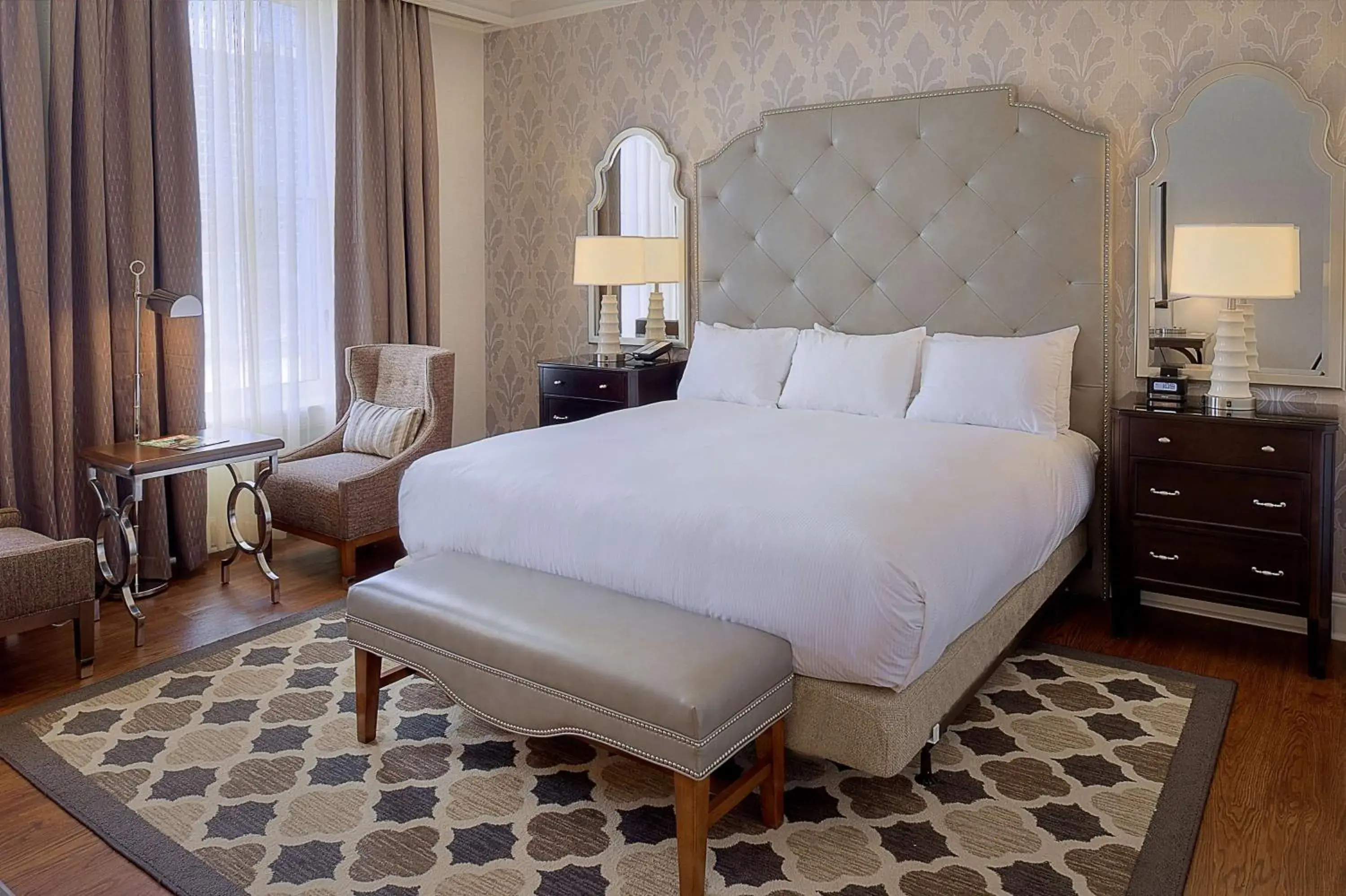 Superior Executive King Room with Garden View - single occupancy in St. Louis Union Station Hotel, Curio Collection by Hilton Superior Executive King Room with Garden View - single occupancy in St. Louis Union Station Hotel, Curio Collection by Hilton