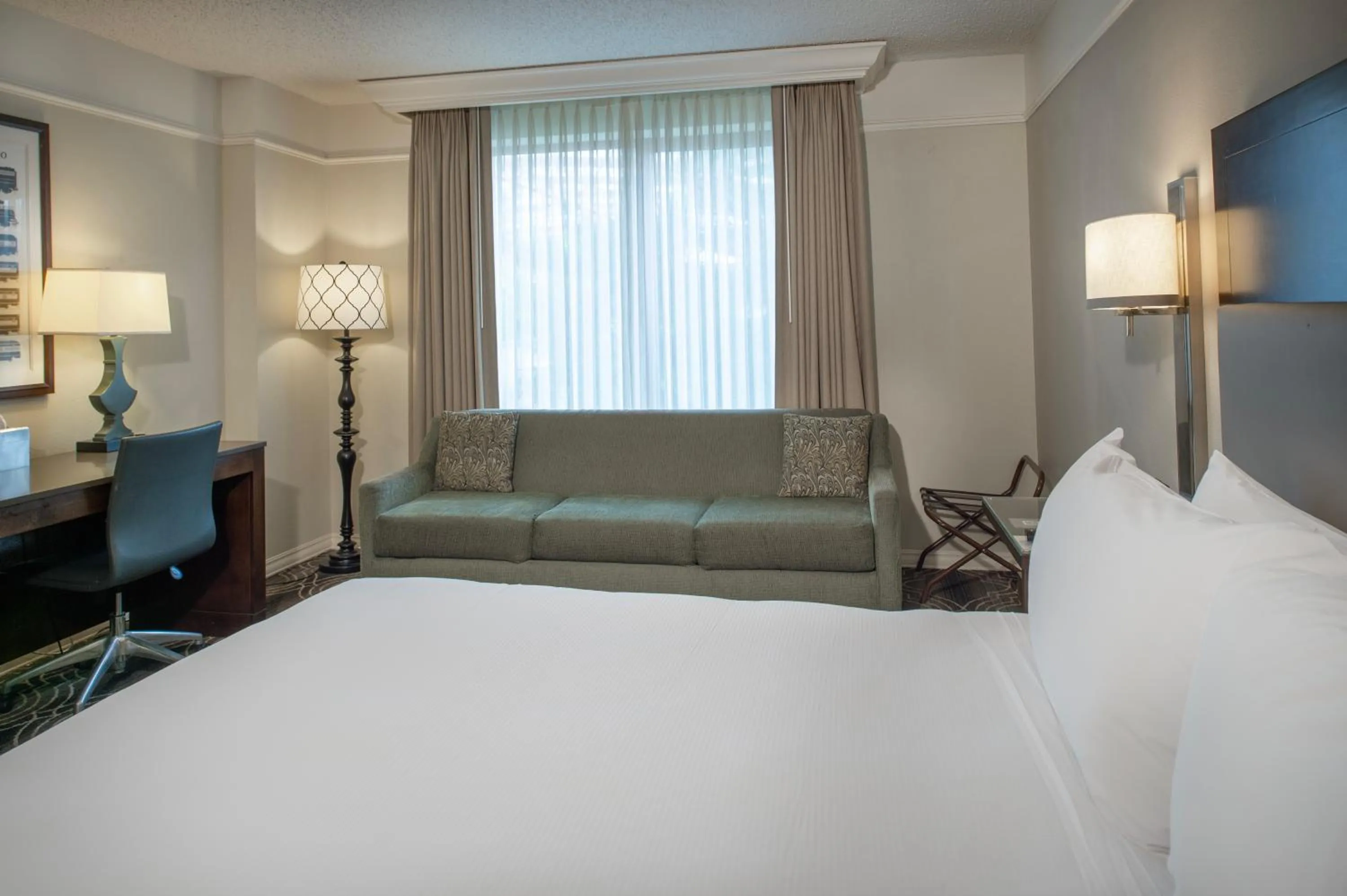 Bed in St. Louis Union Station Hotel, Curio Collection by Hilton
