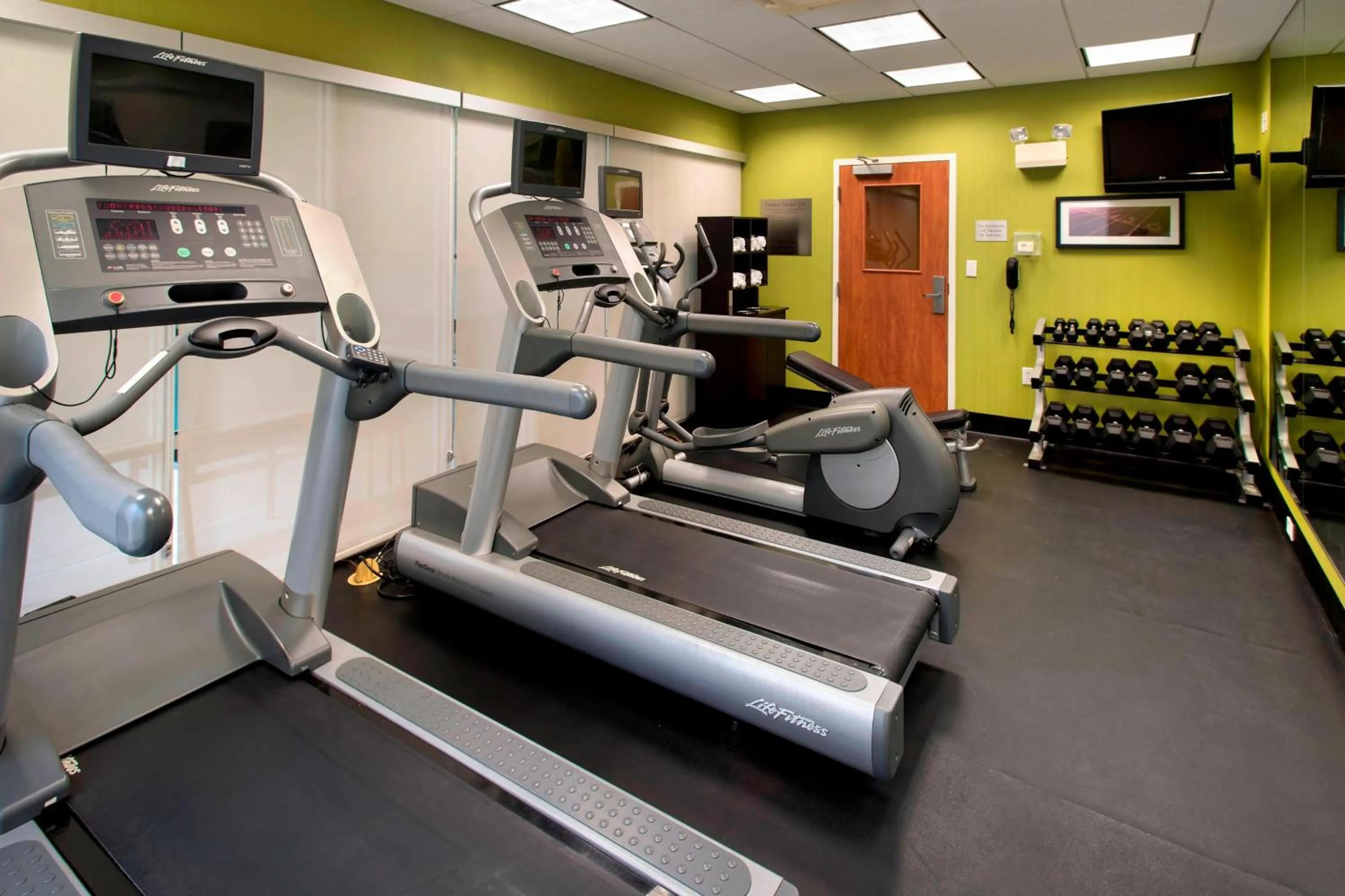 Fitness centre/facilities in Fairfield Inn & Suites by Marriott Verona