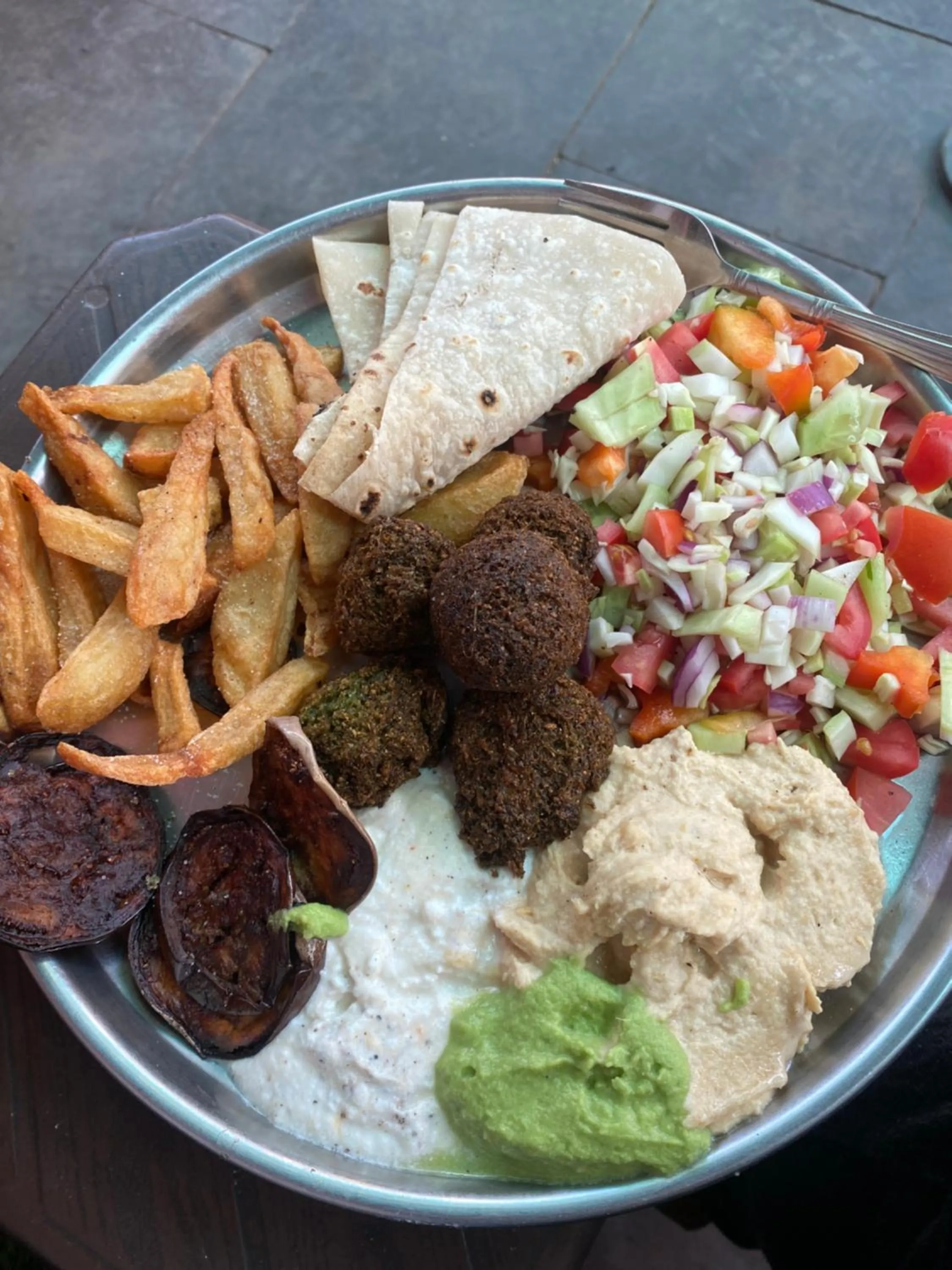 Food in Blue Eye Hostel