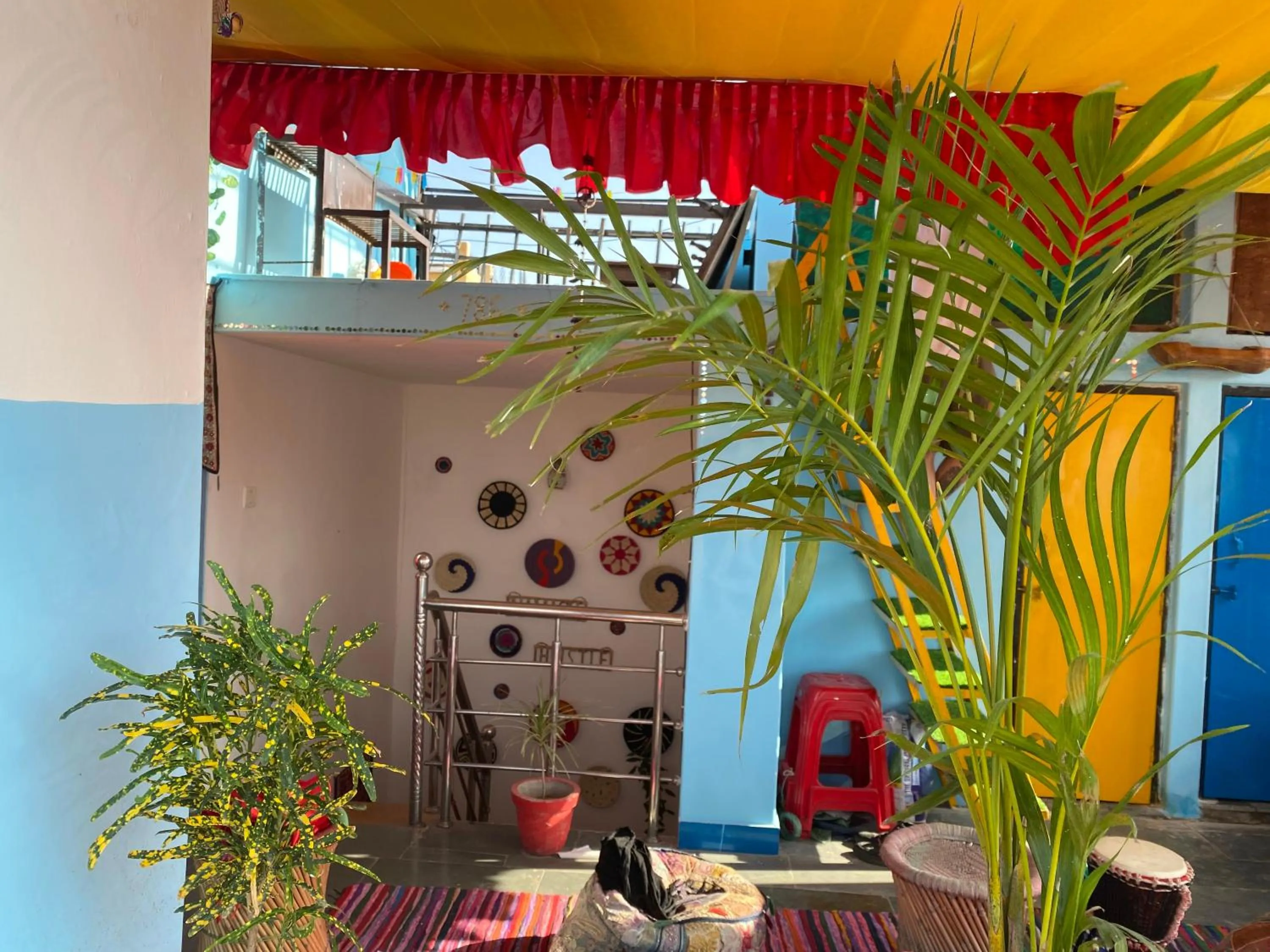 Balcony/Terrace in Blue Eye Hostel