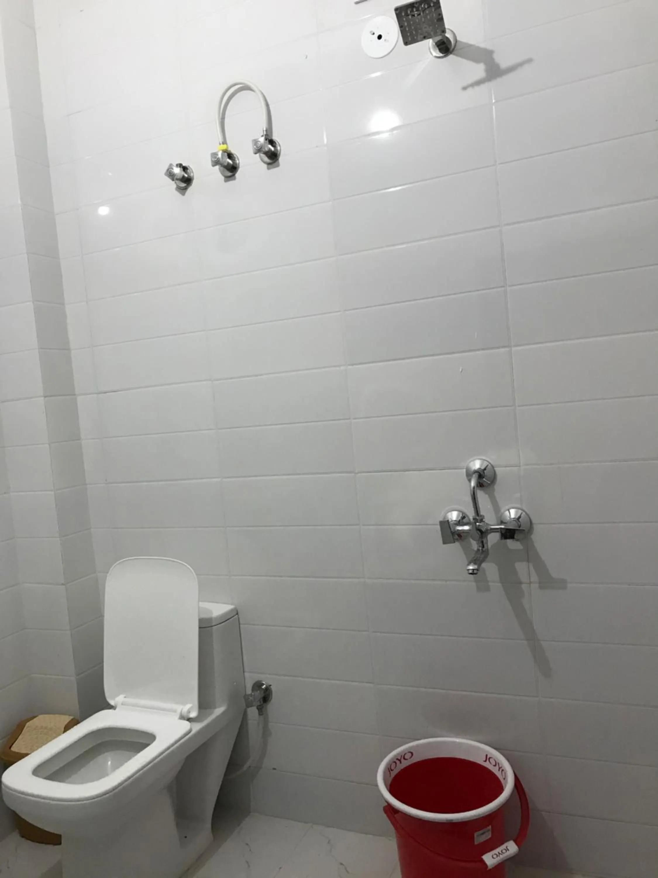 Shower in Blue Eye Hostel