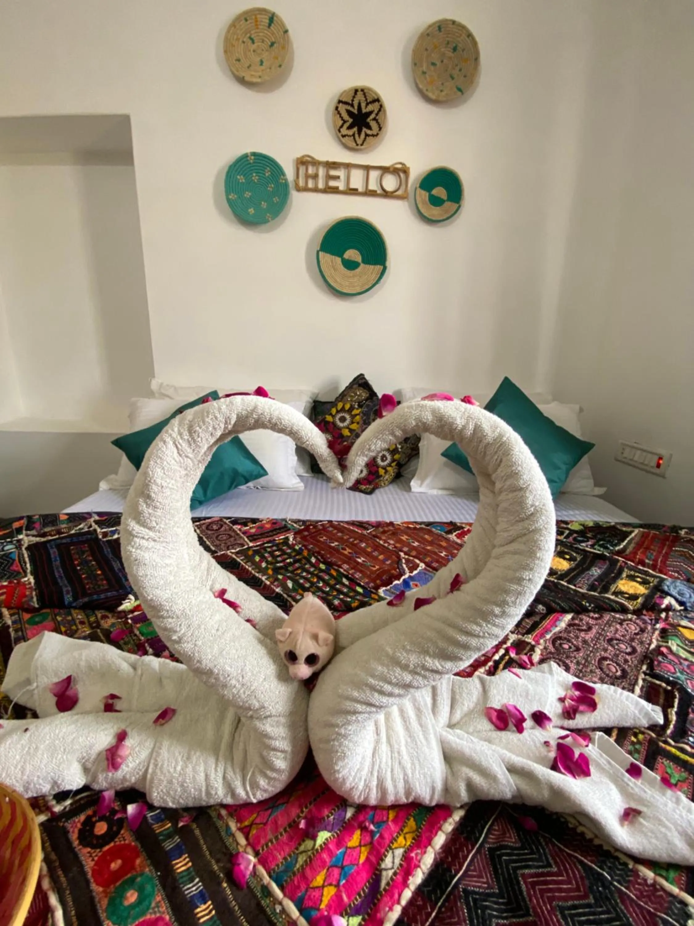 Bed in Blue Eye Hostel