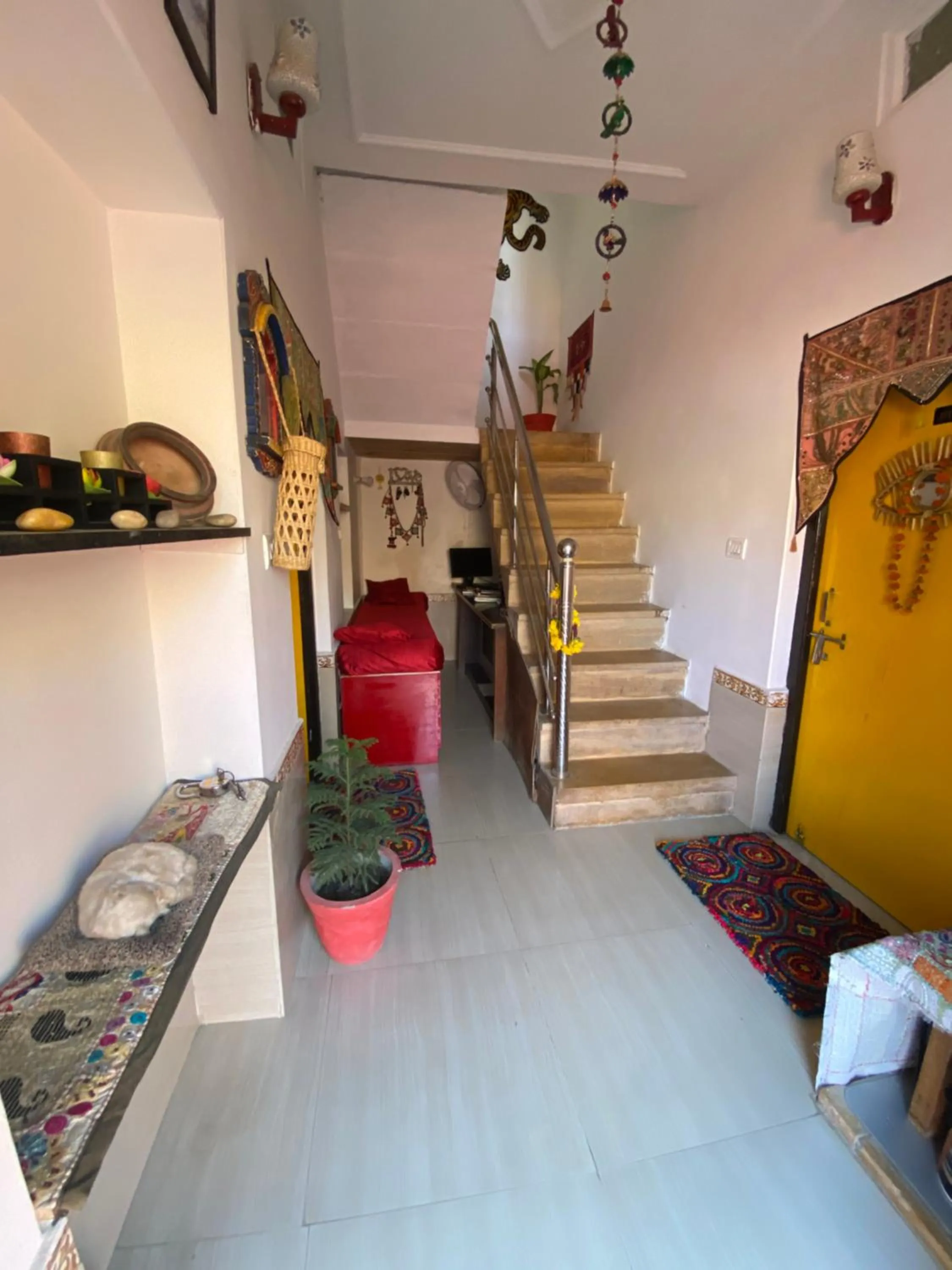 Lobby or reception in Blue Eye Hostel