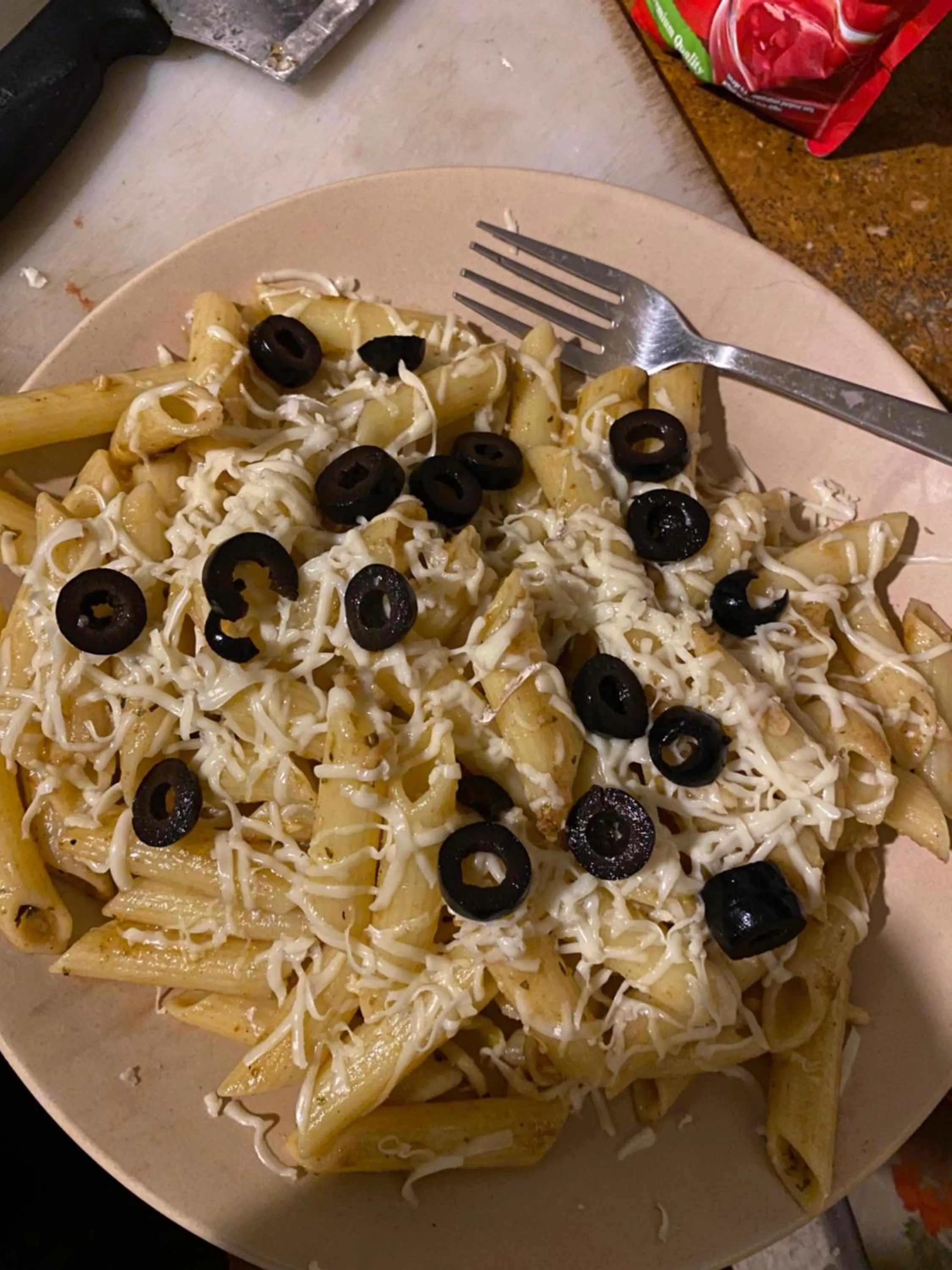 Food in Blue Eye Hostel