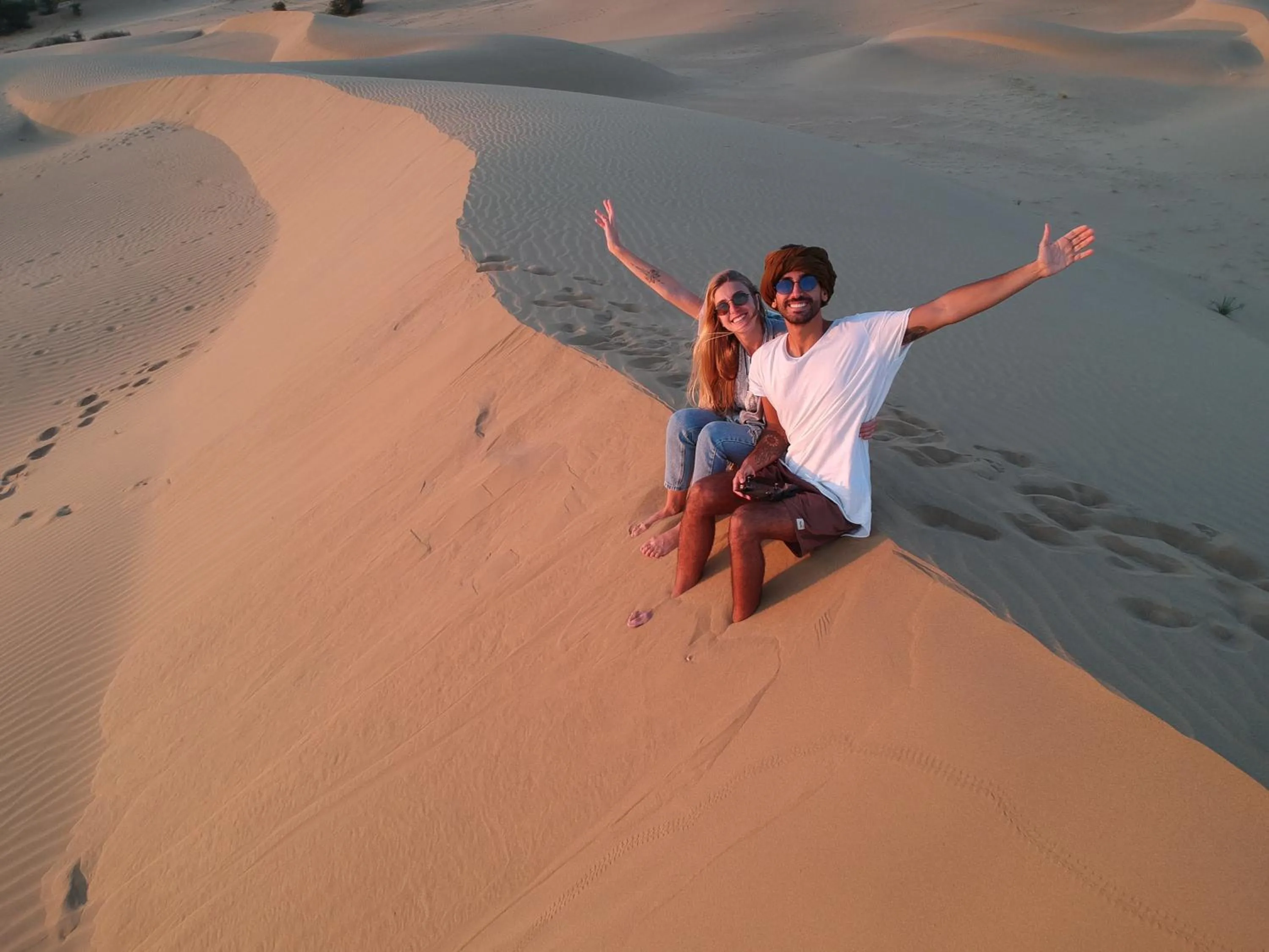 People in Blue Eye Hostel