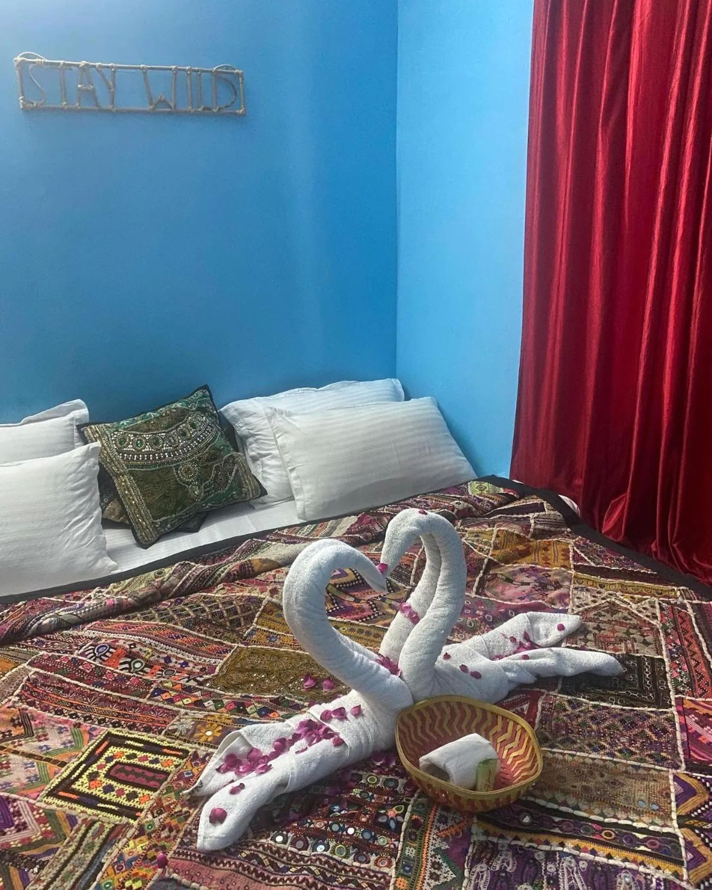 Bed in Blue Eye Hostel