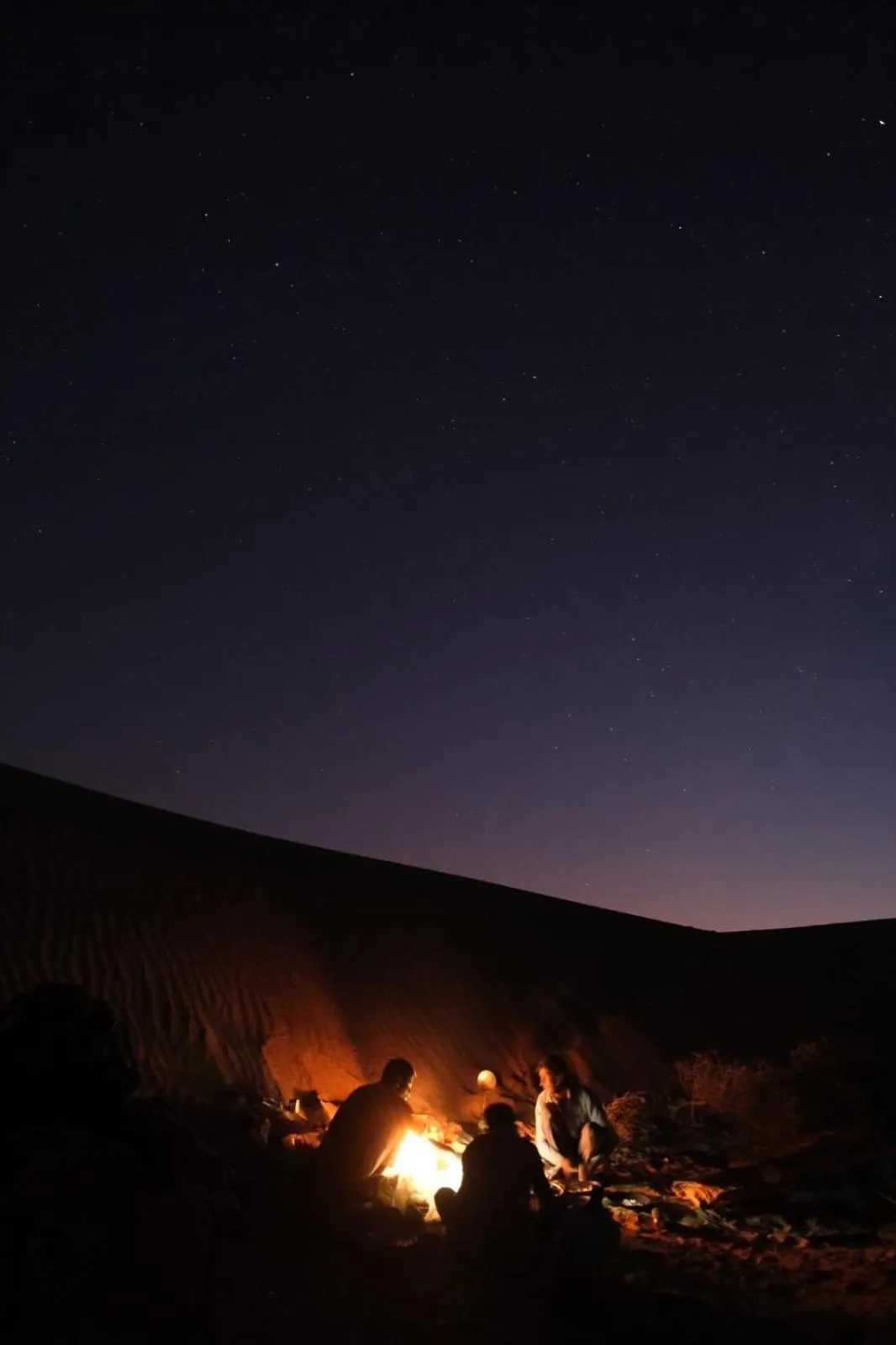 People in Blue Eye Hostel