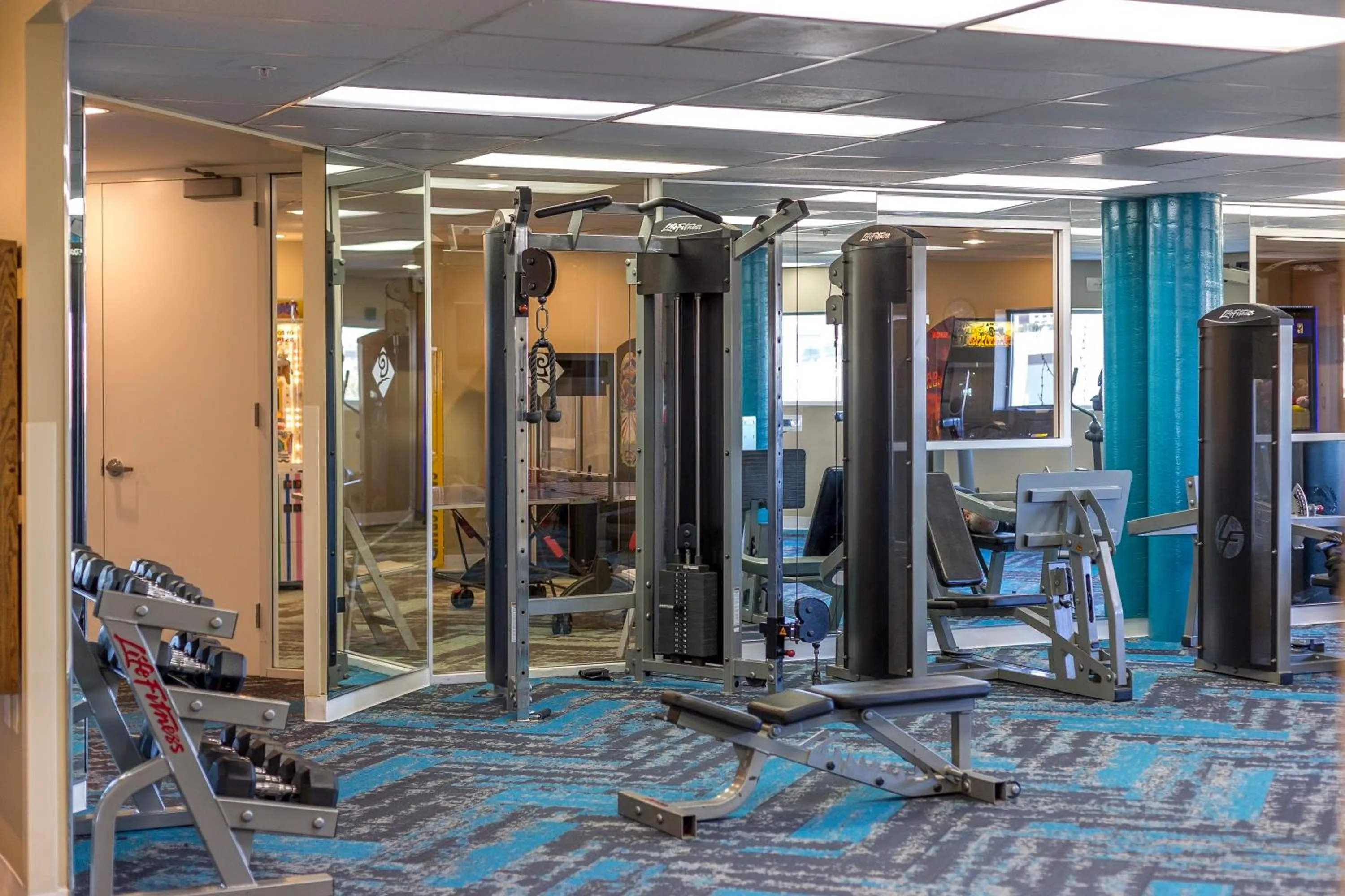 Fitness centre/facilities in Carlsbad Seapointe Resort