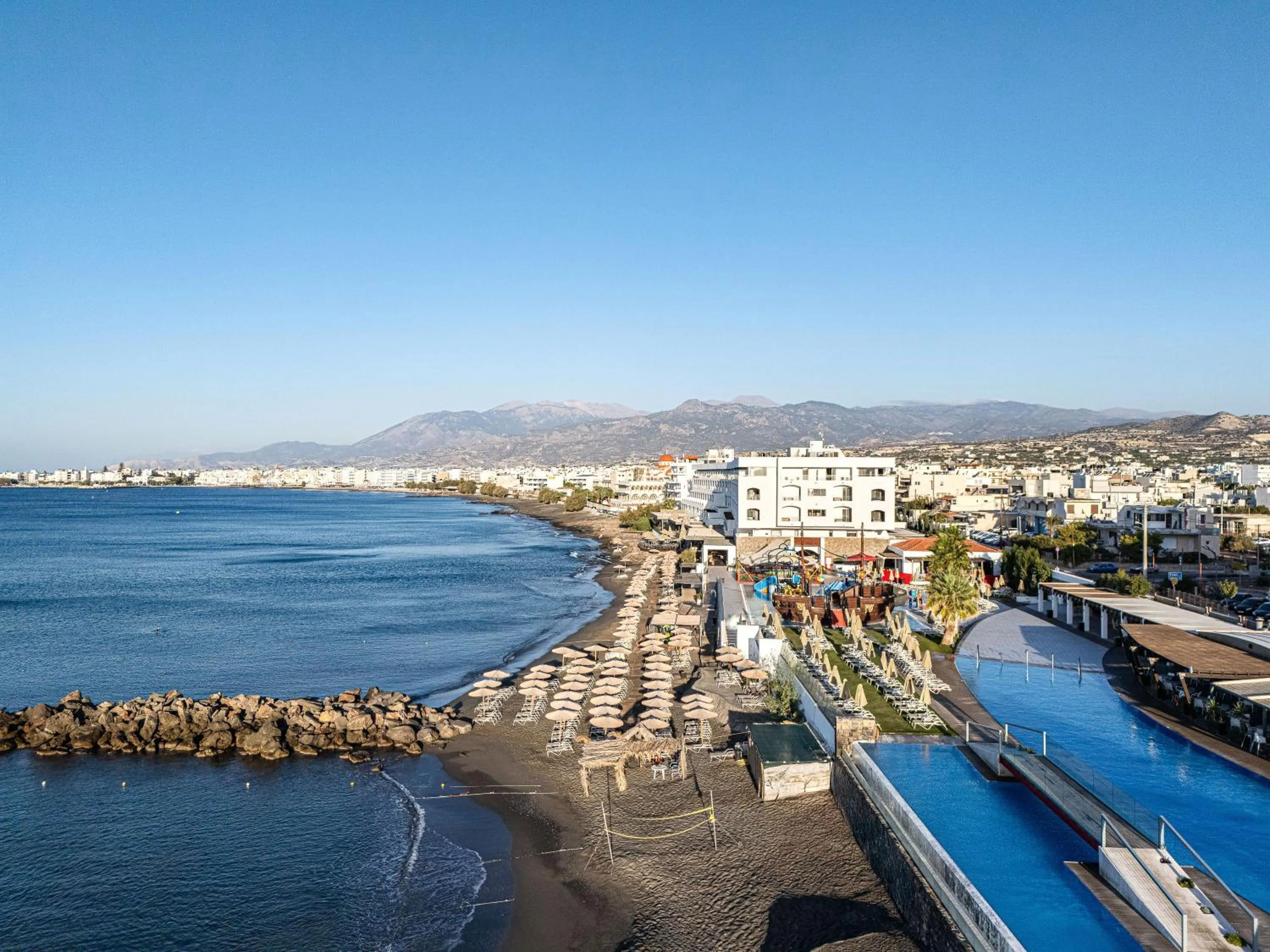Bird's eye view in Petra Mare