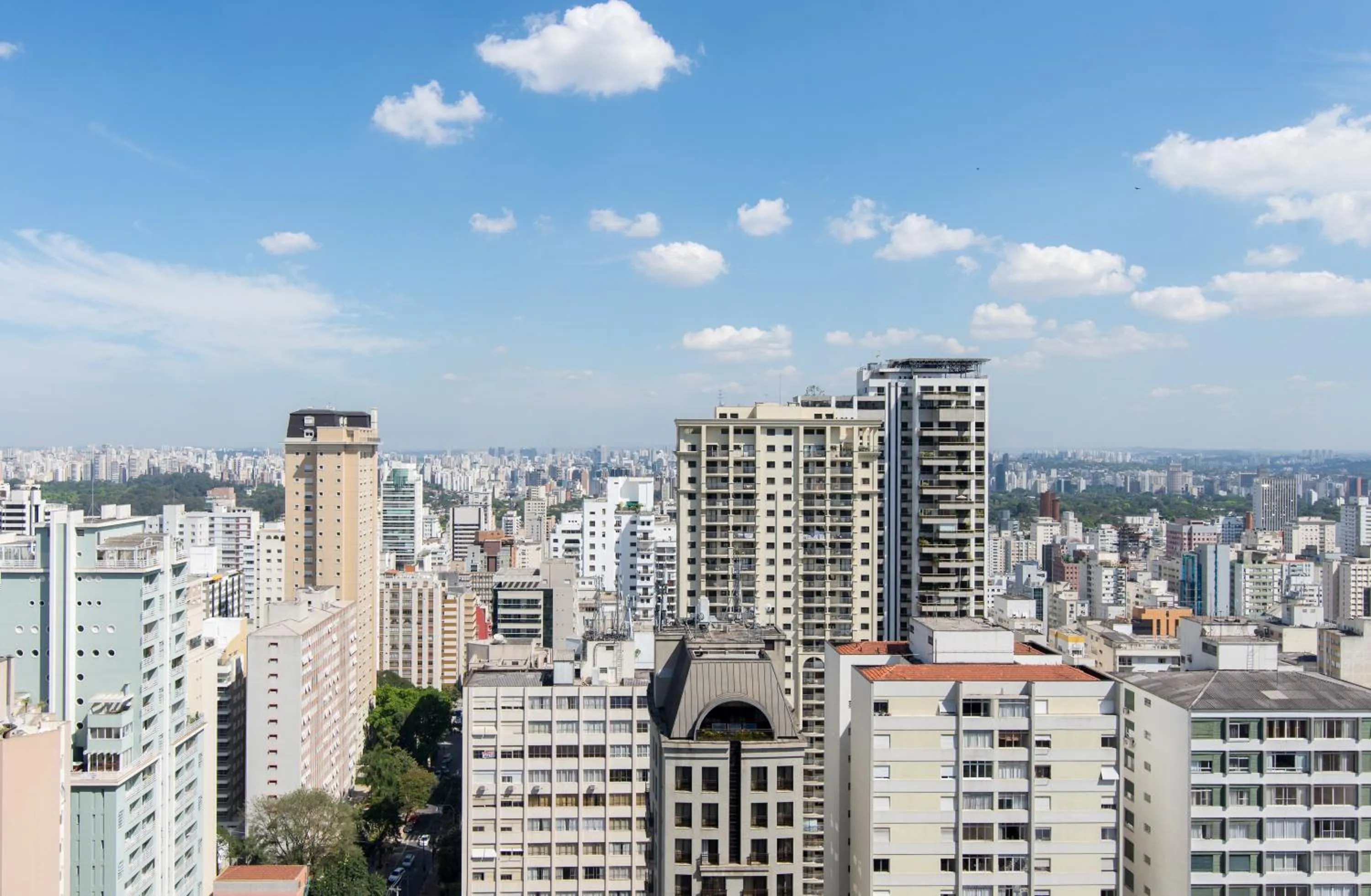 Bird's eye view in Wyndham Sao Paulo Paulista