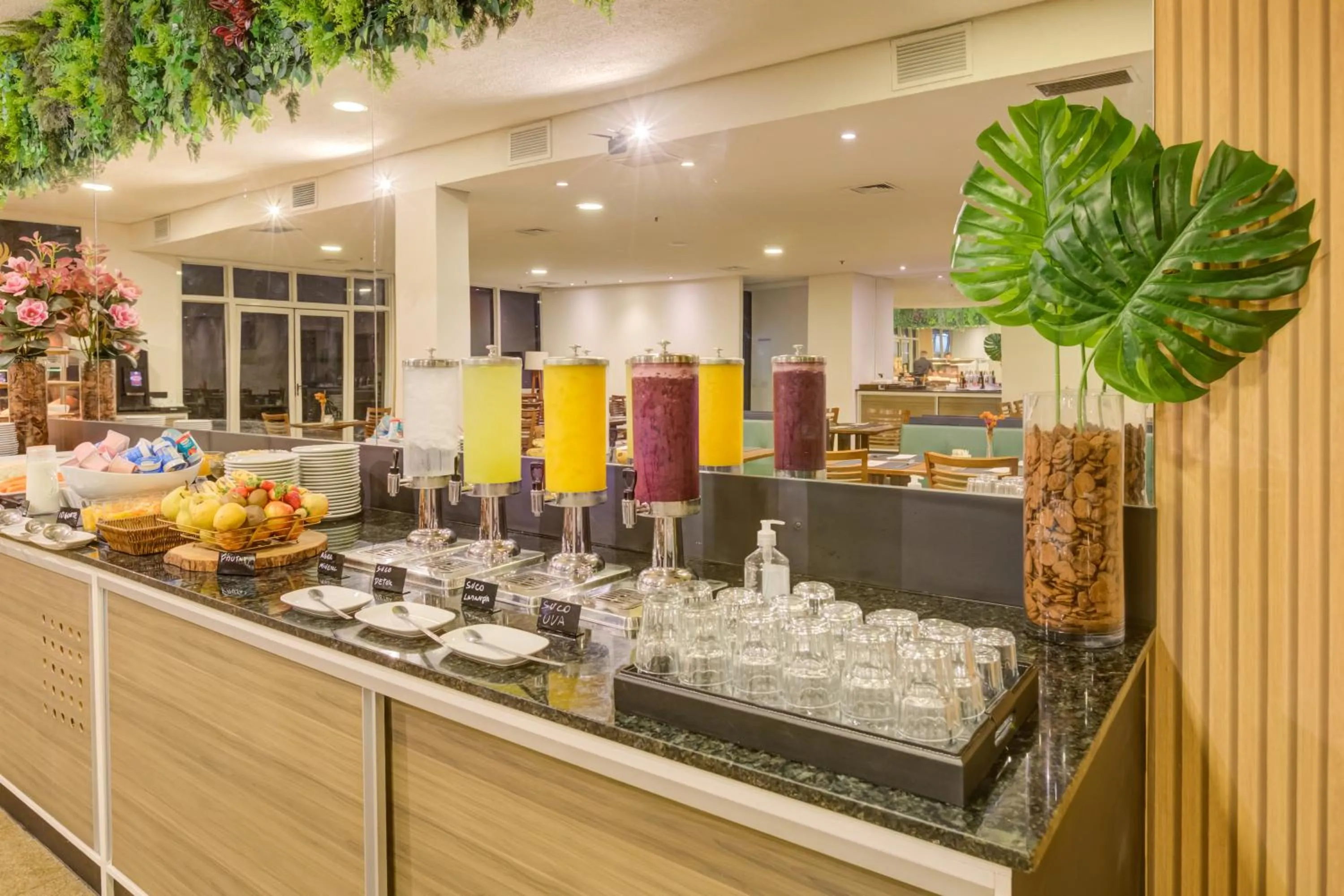 Buffet breakfast in Wyndham Sao Paulo Paulista