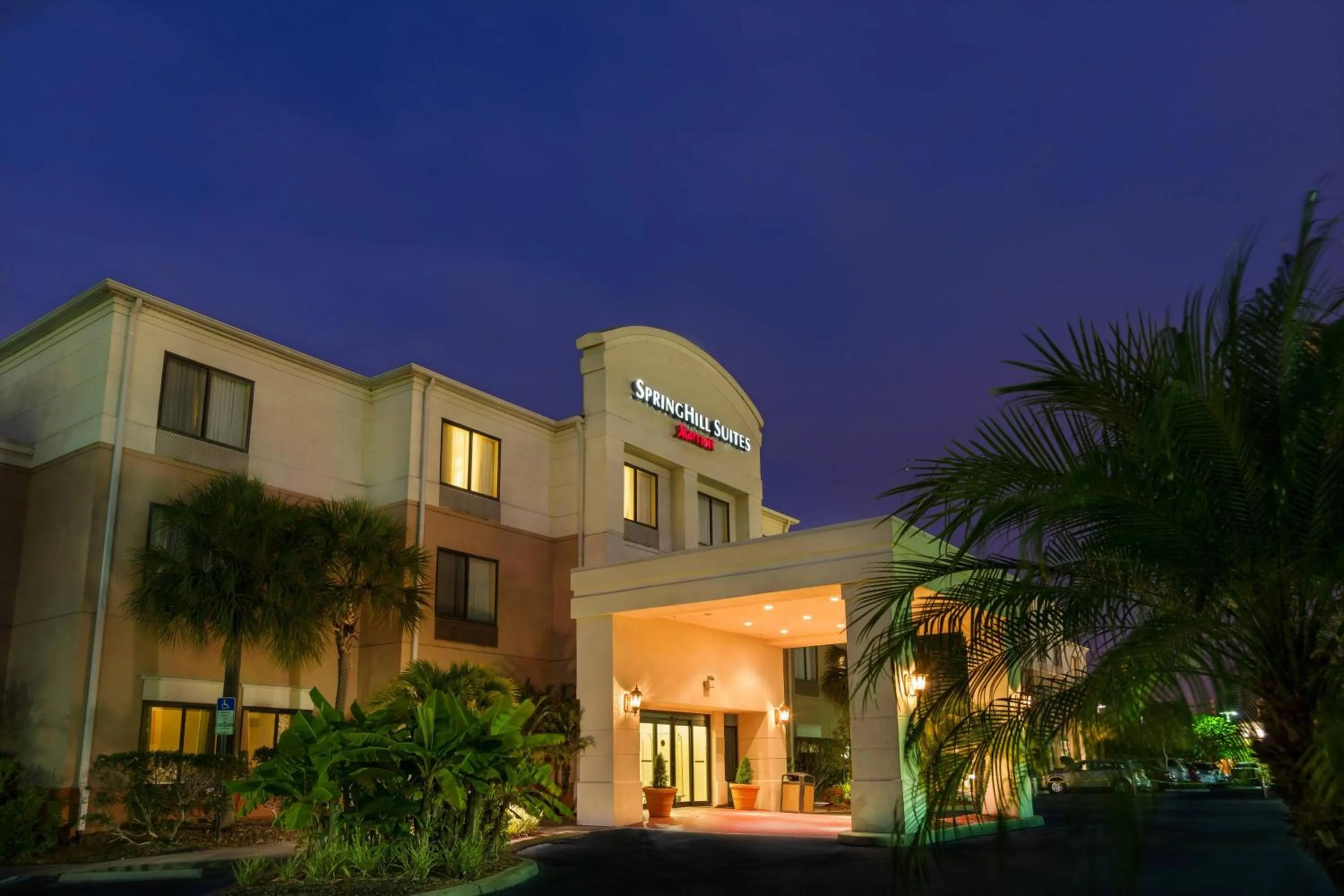 Property building in SpringHill Suites St Petersburg Clearwater