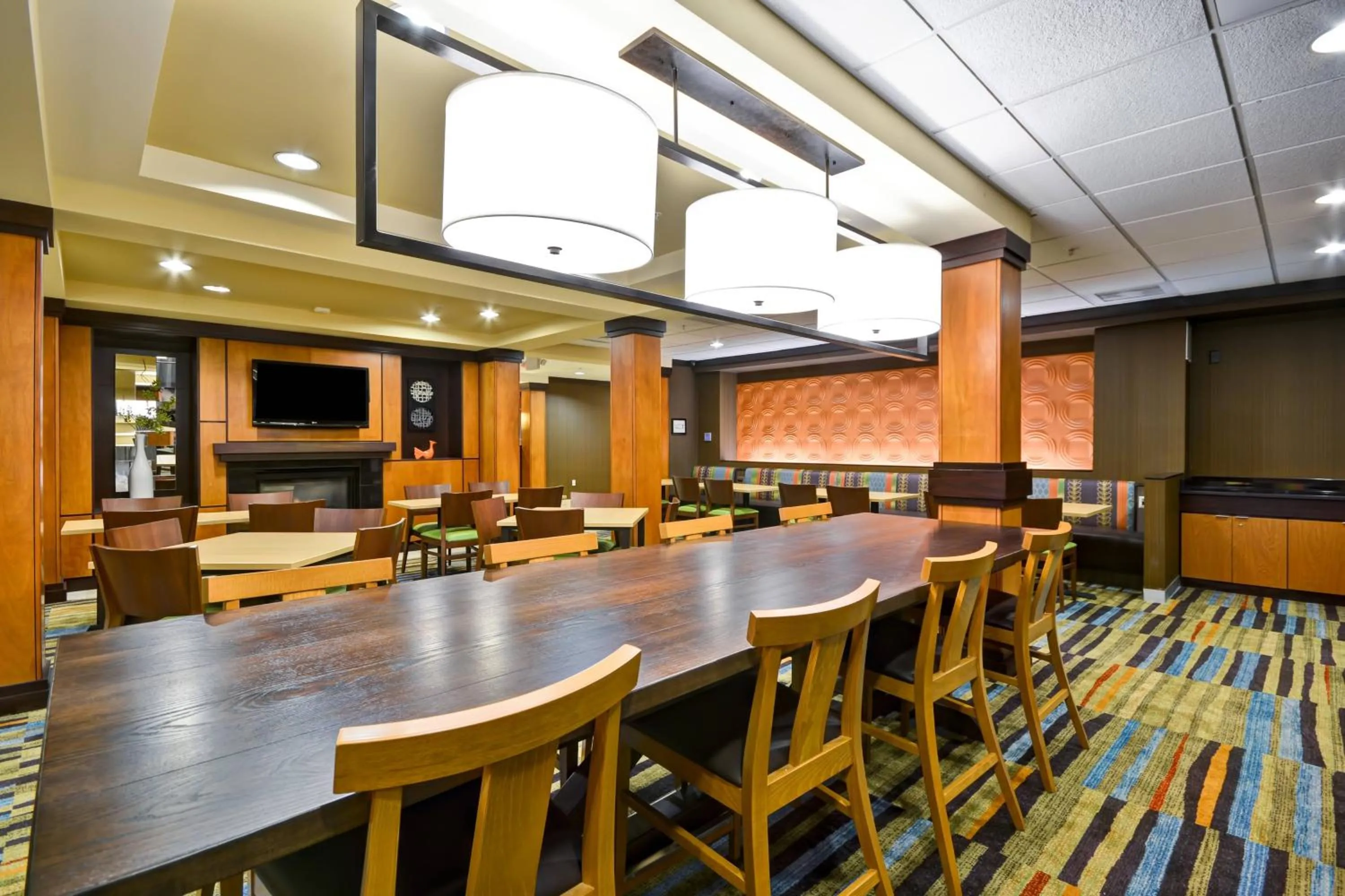 Breakfast in Fairfield Inn & Suites Tampa Fairgrounds/Casino