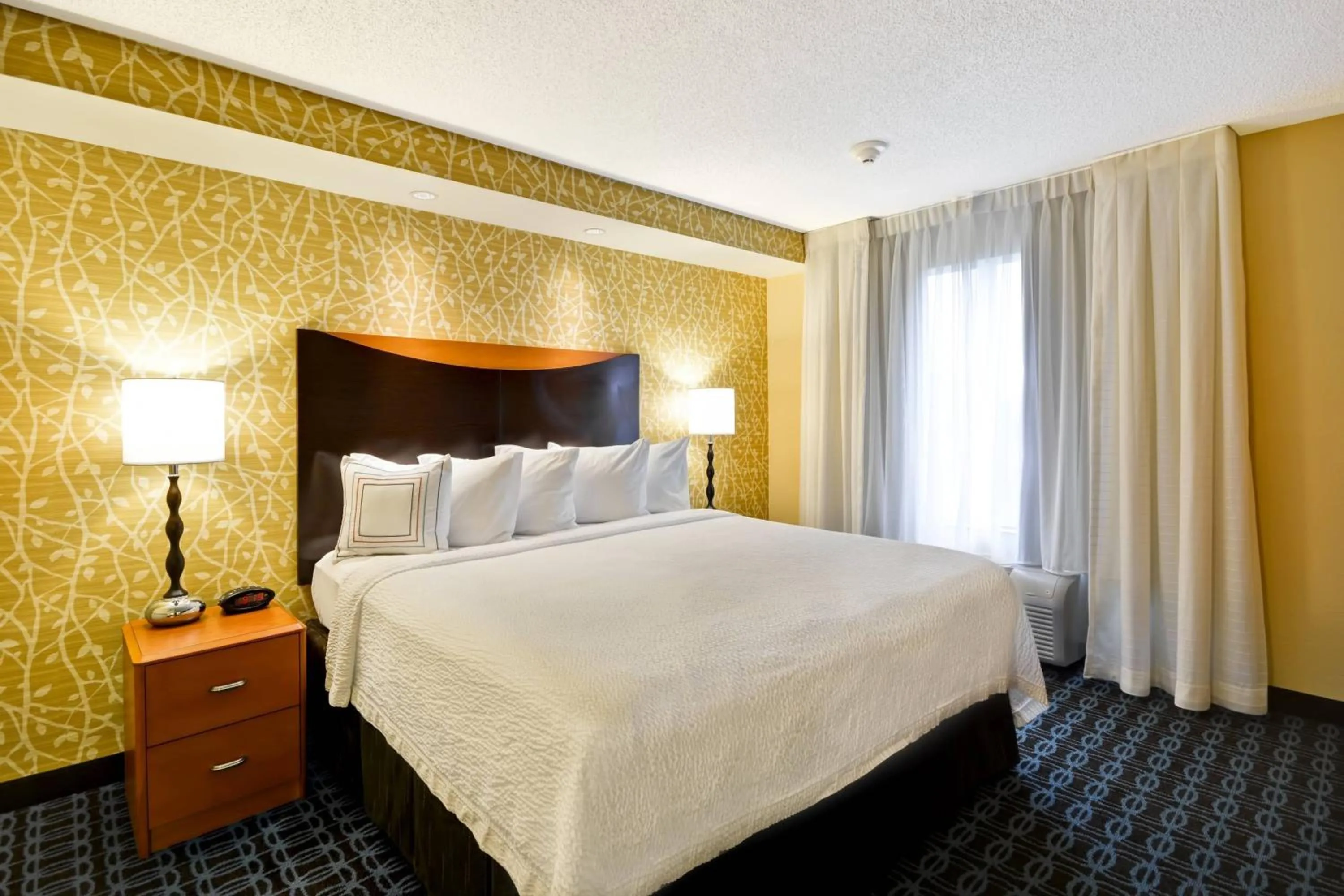 Photo of the whole room, Bed in Fairfield Inn & Suites Tampa Fairgrounds/Casino