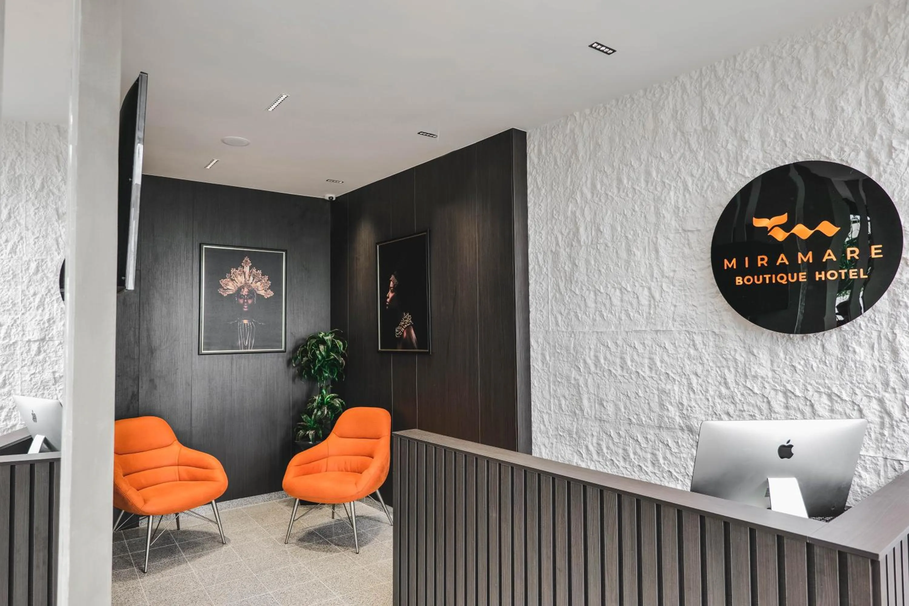 Seating area in Miramare Boutique Hotel