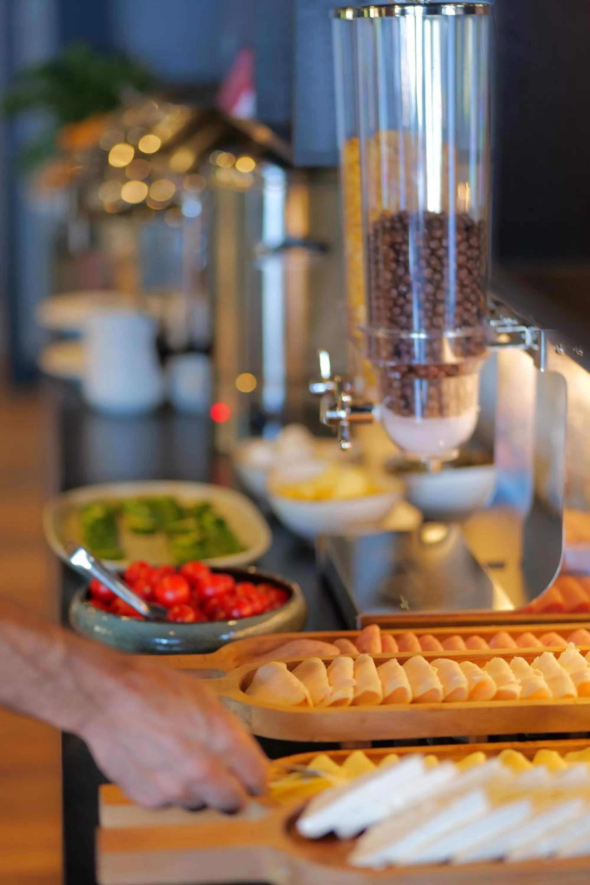 Buffet breakfast in Miramare Boutique Hotel