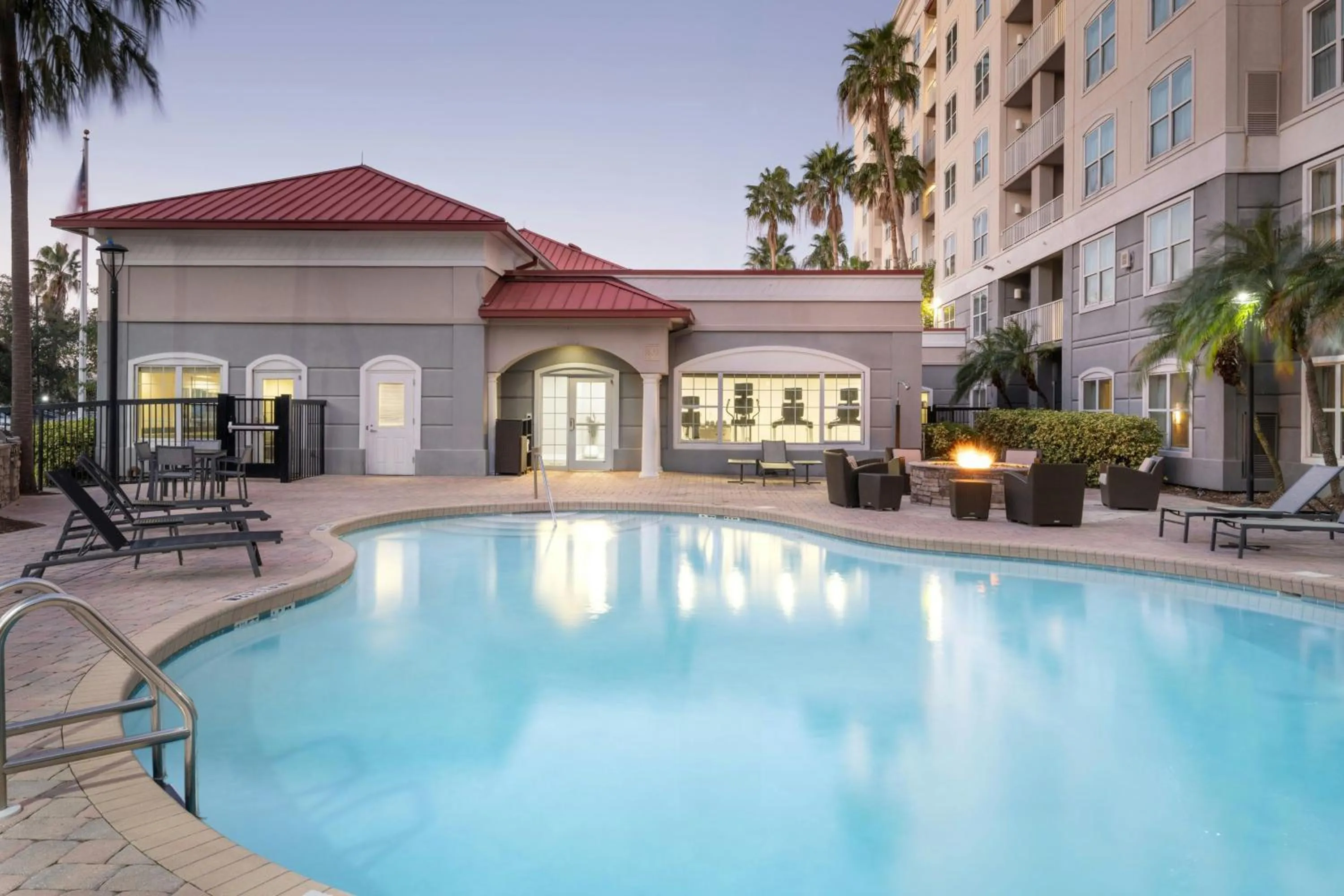 Swimming pool in Residence Inn Tampa Westshore Airport