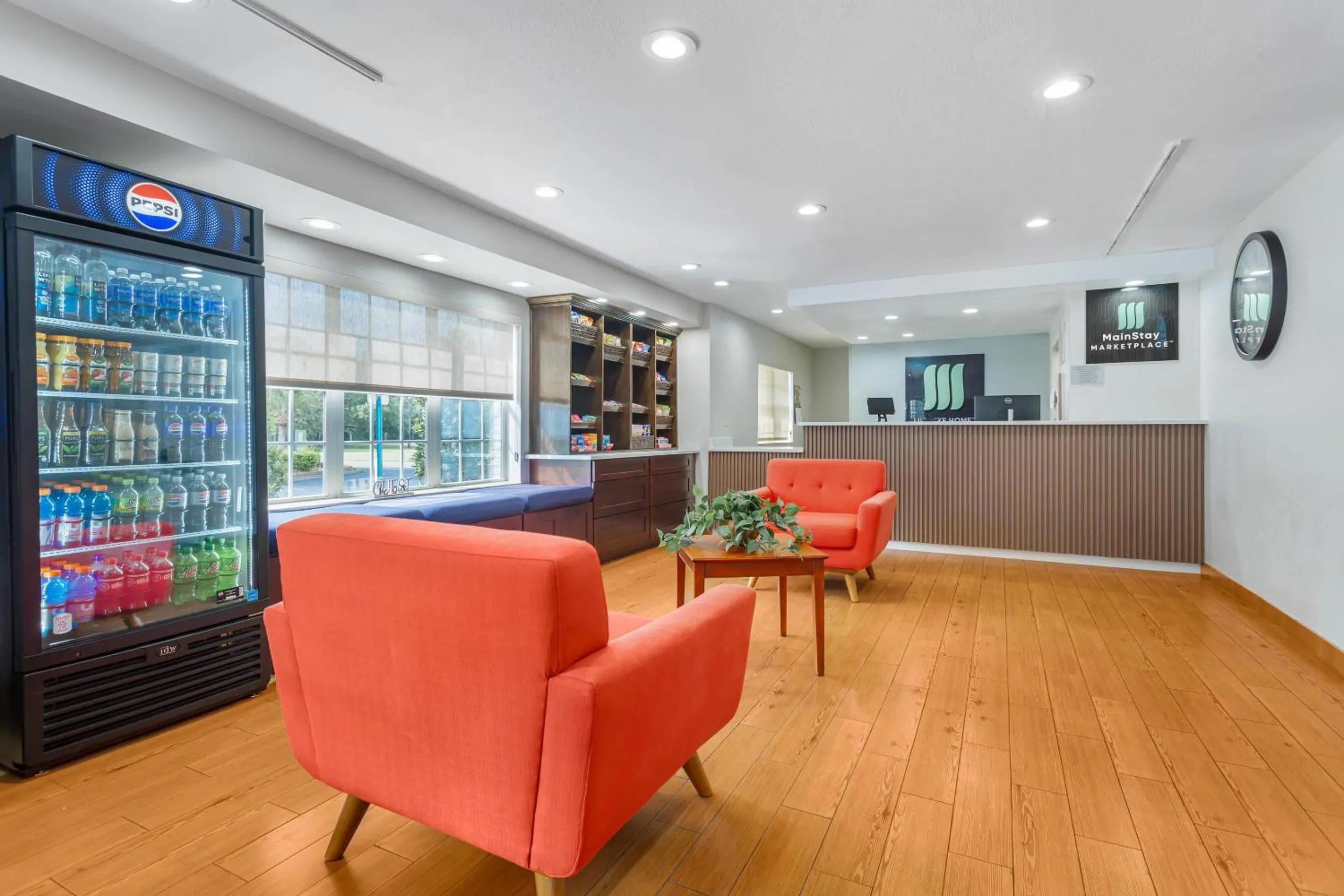 Lobby or reception in MainStay Suites Tampa Moffitt-USF