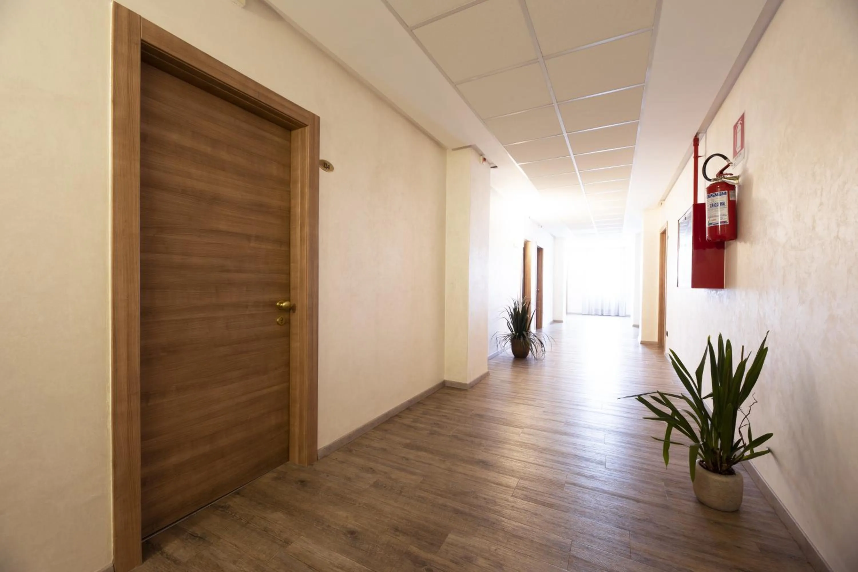 Inner courtyard view in Hotel Vienna