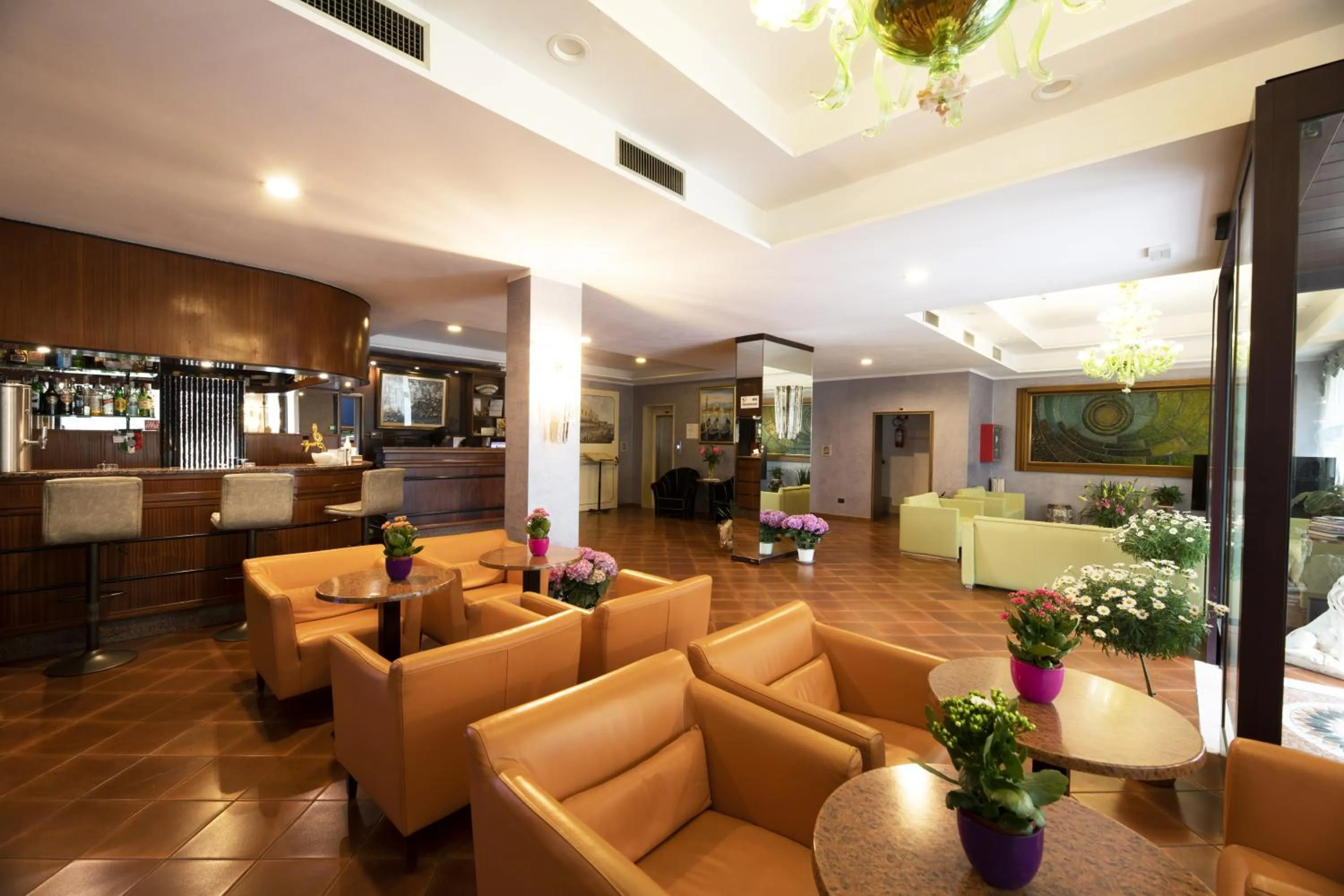 Lobby or reception in Hotel Vienna
