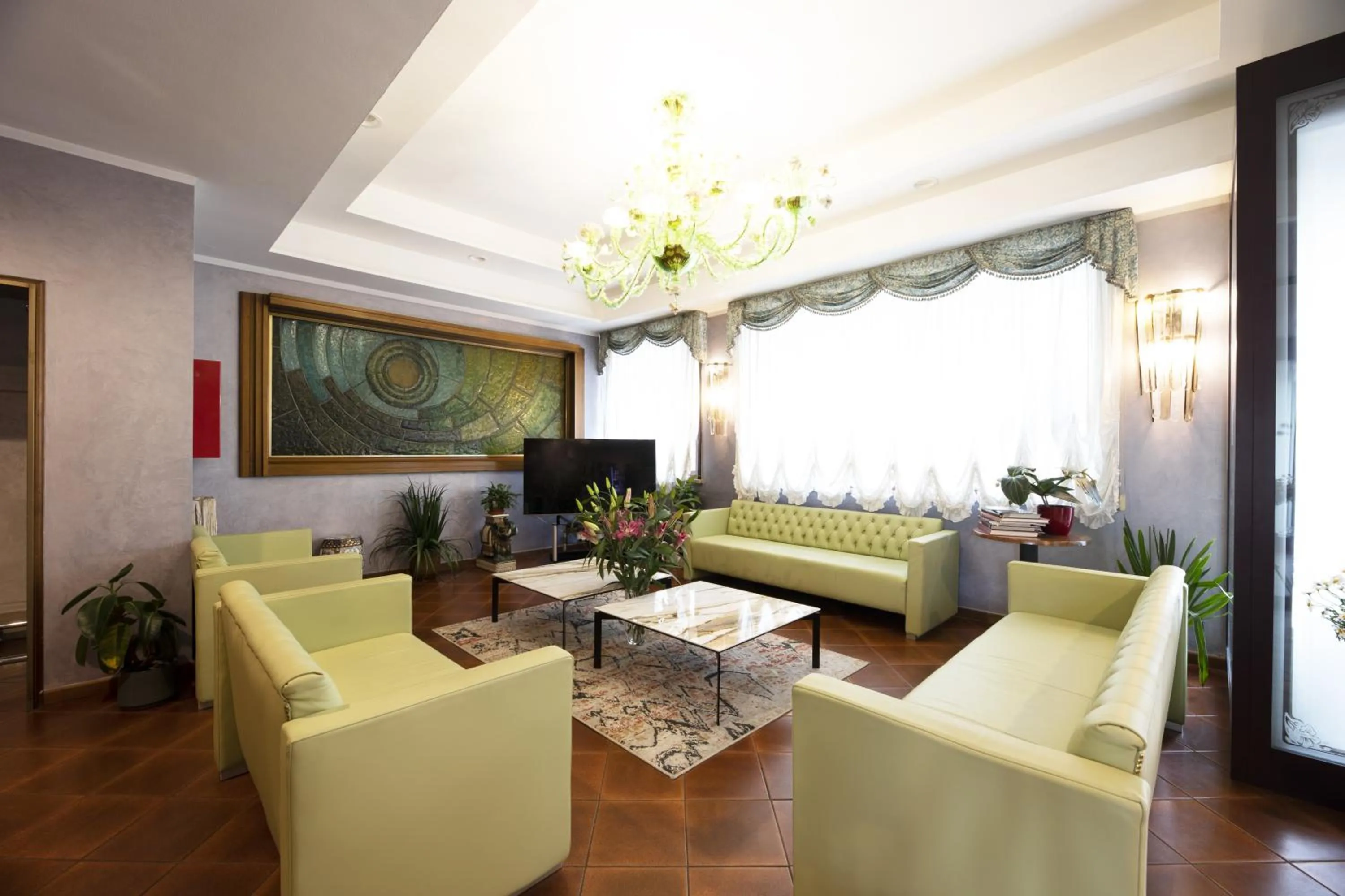 Lobby or reception in Hotel Vienna