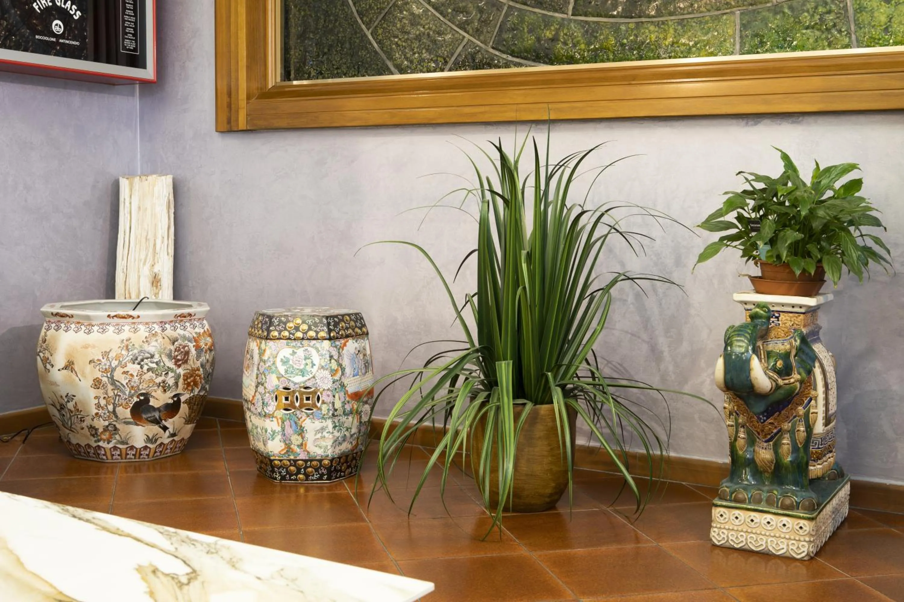 Decorative detail in Hotel Vienna