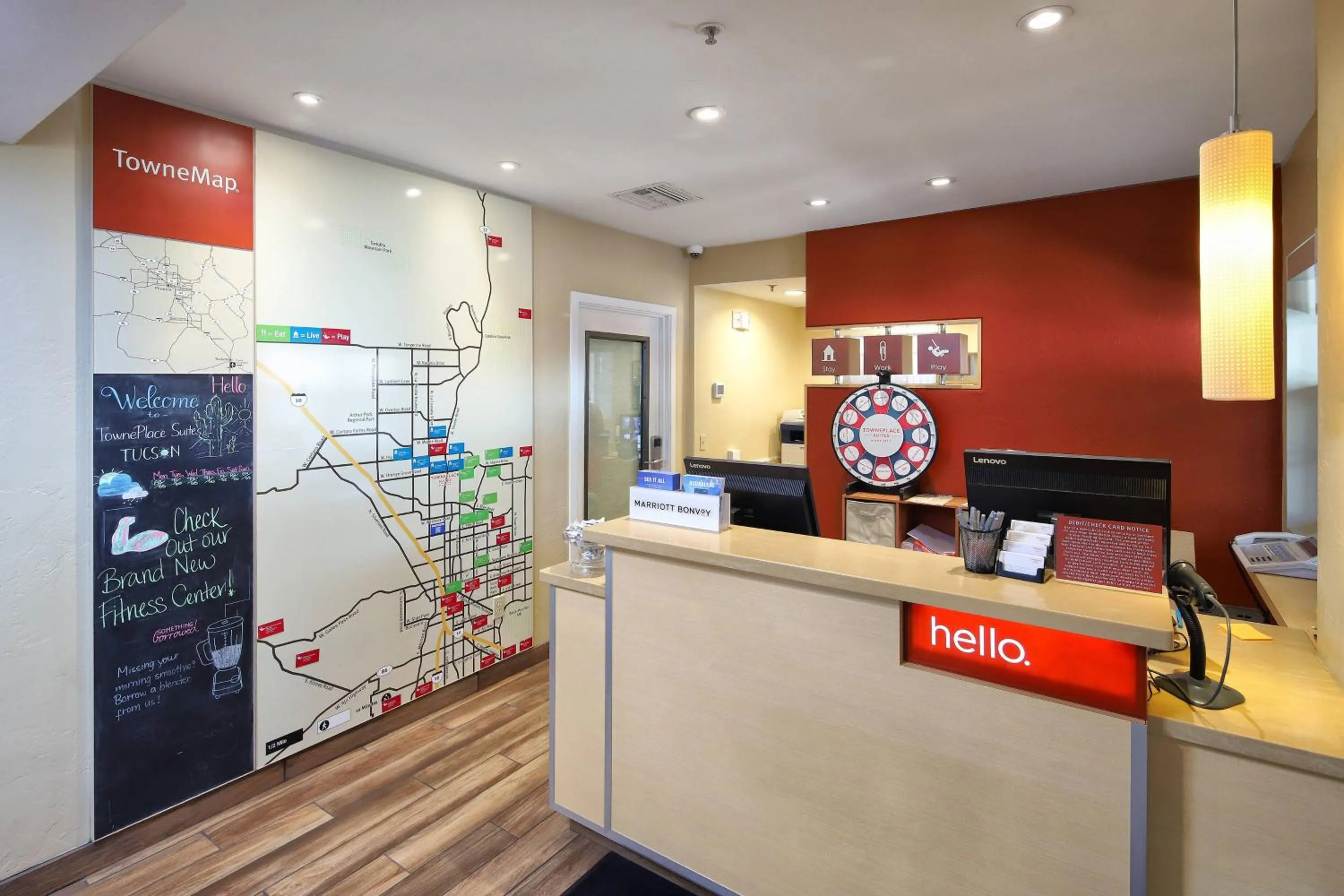 Lobby or reception in TownePlace Suites Tucson