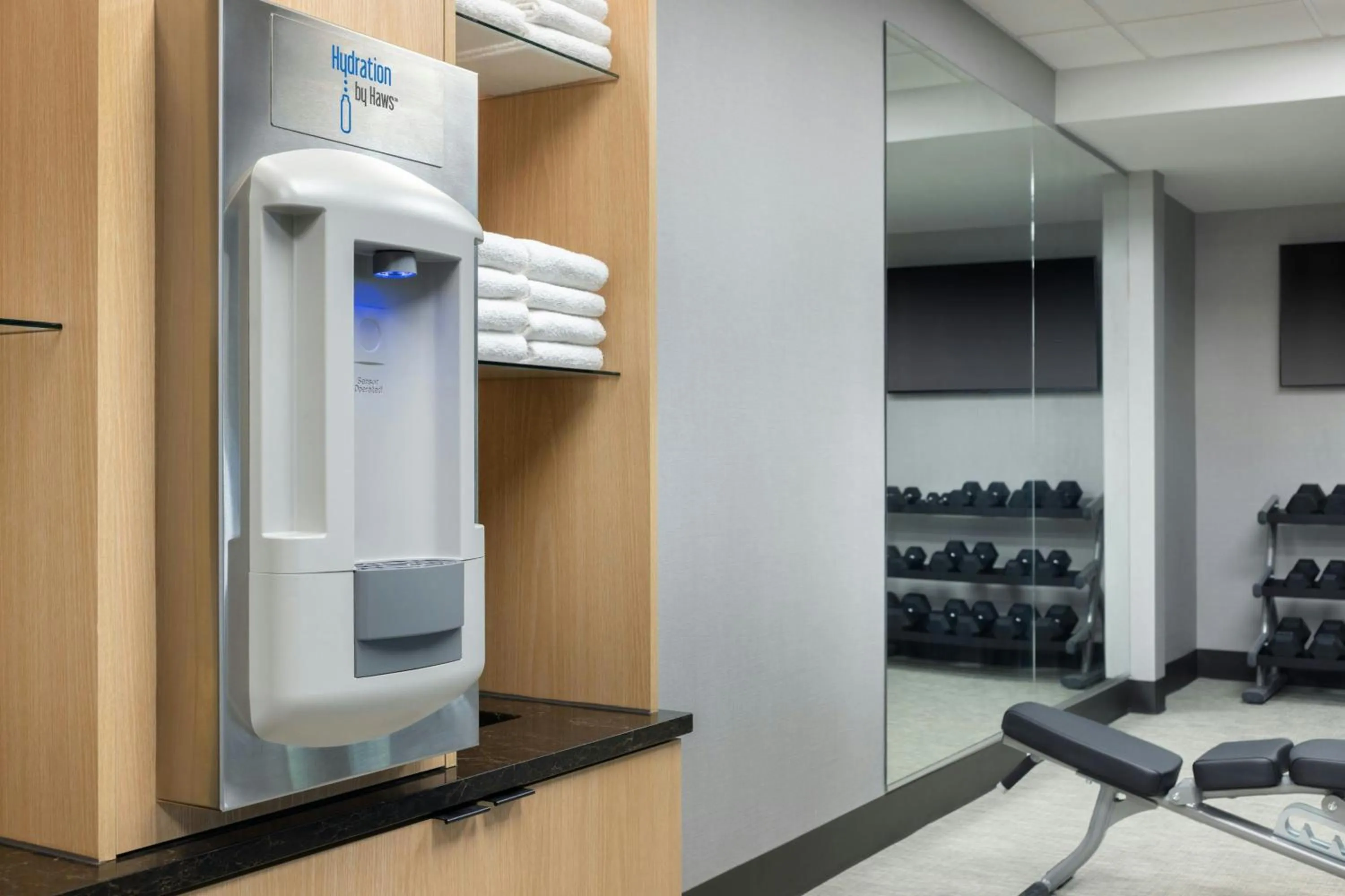 Fitness centre/facilities in Courtyard by Marriott Traverse City