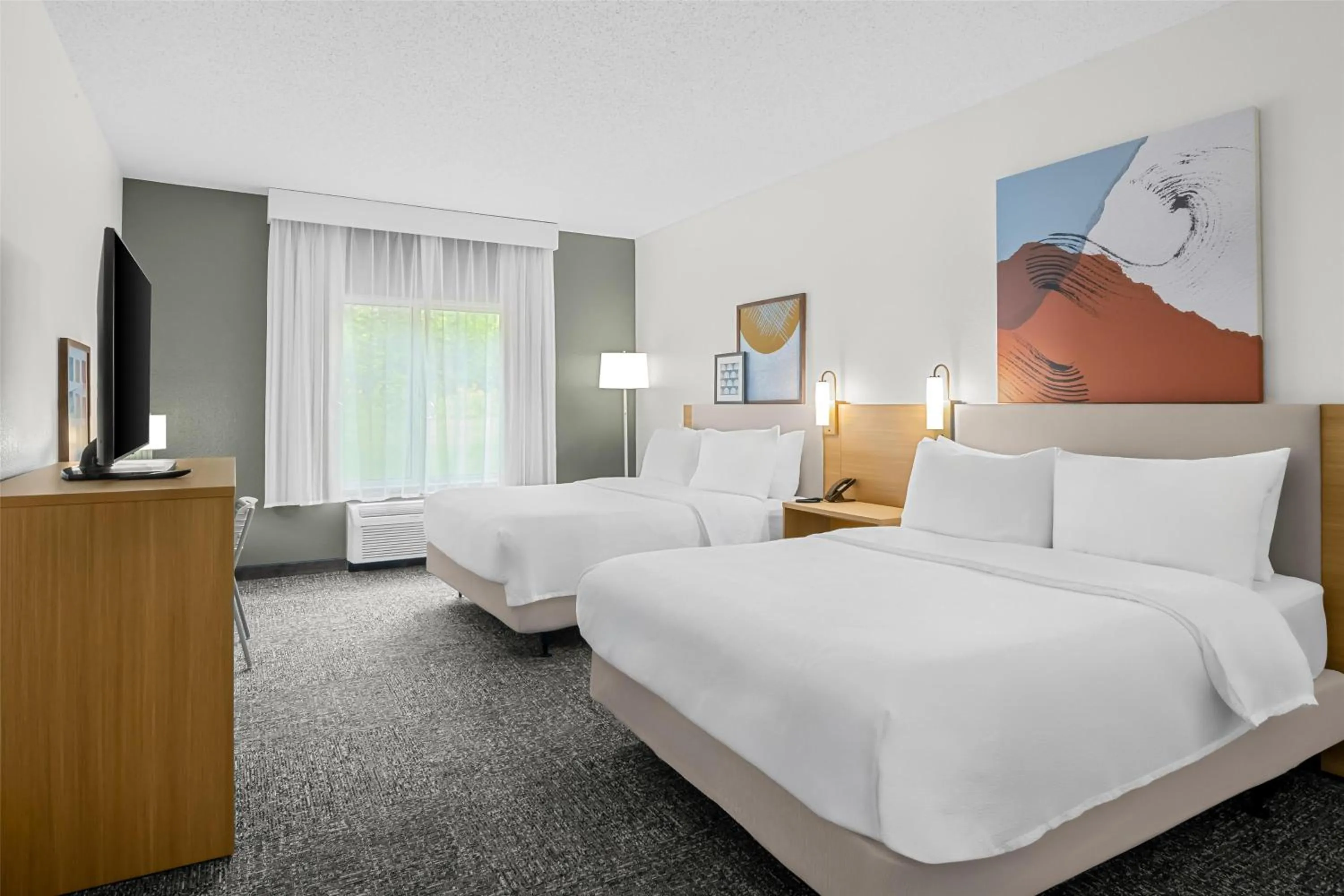 Bed in Spark By Hilton Traverse City