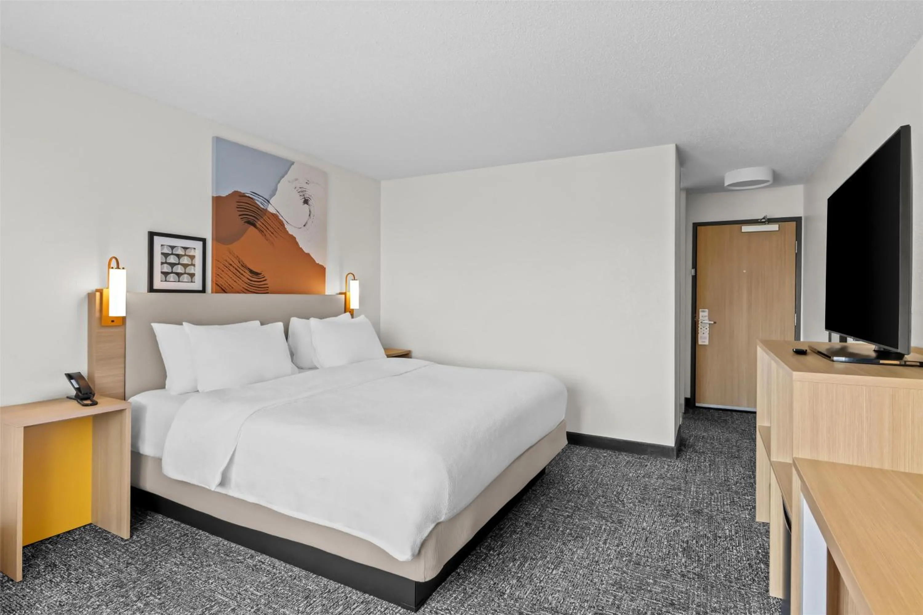 Bed in Spark By Hilton Traverse City