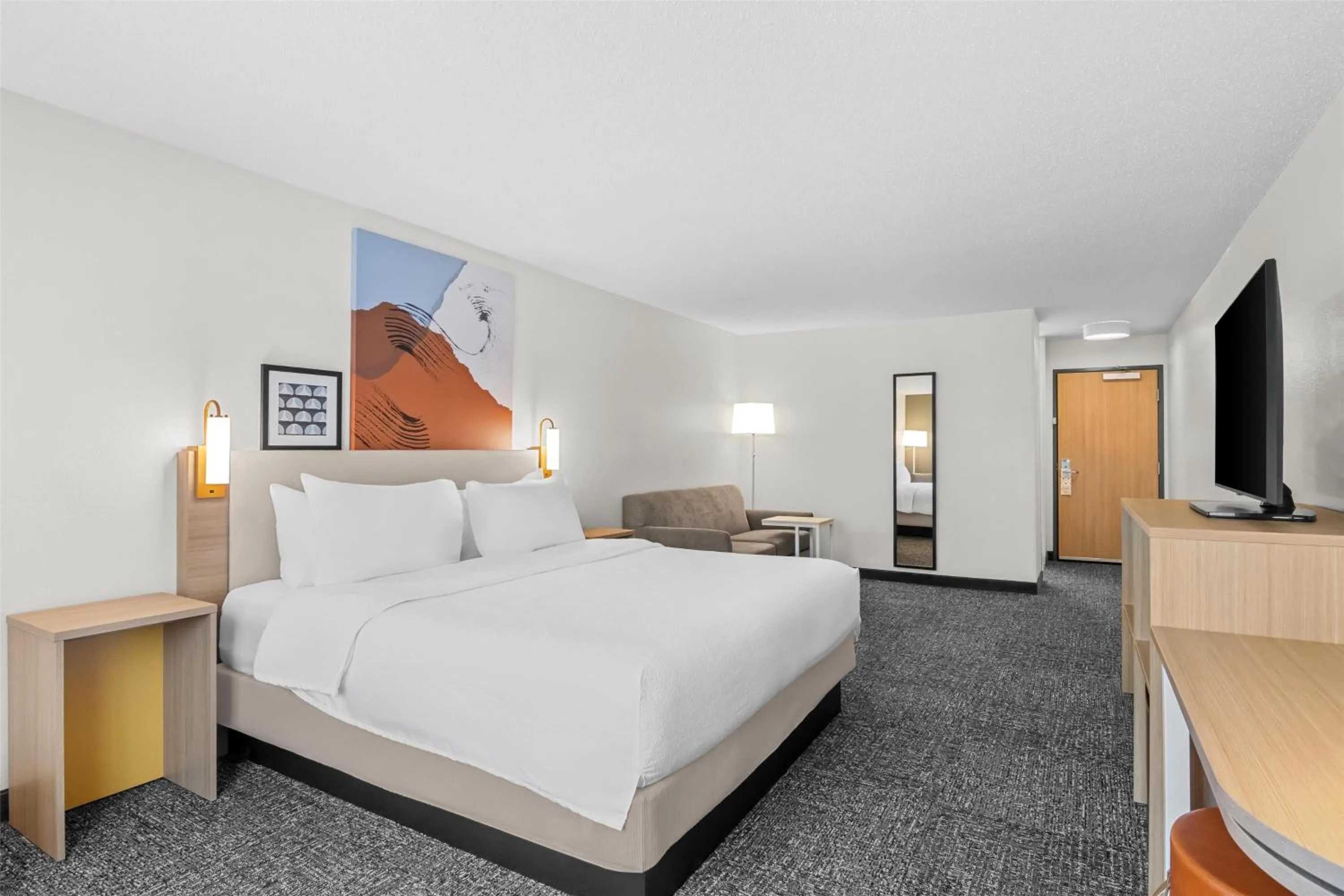 Bed in Spark By Hilton Traverse City