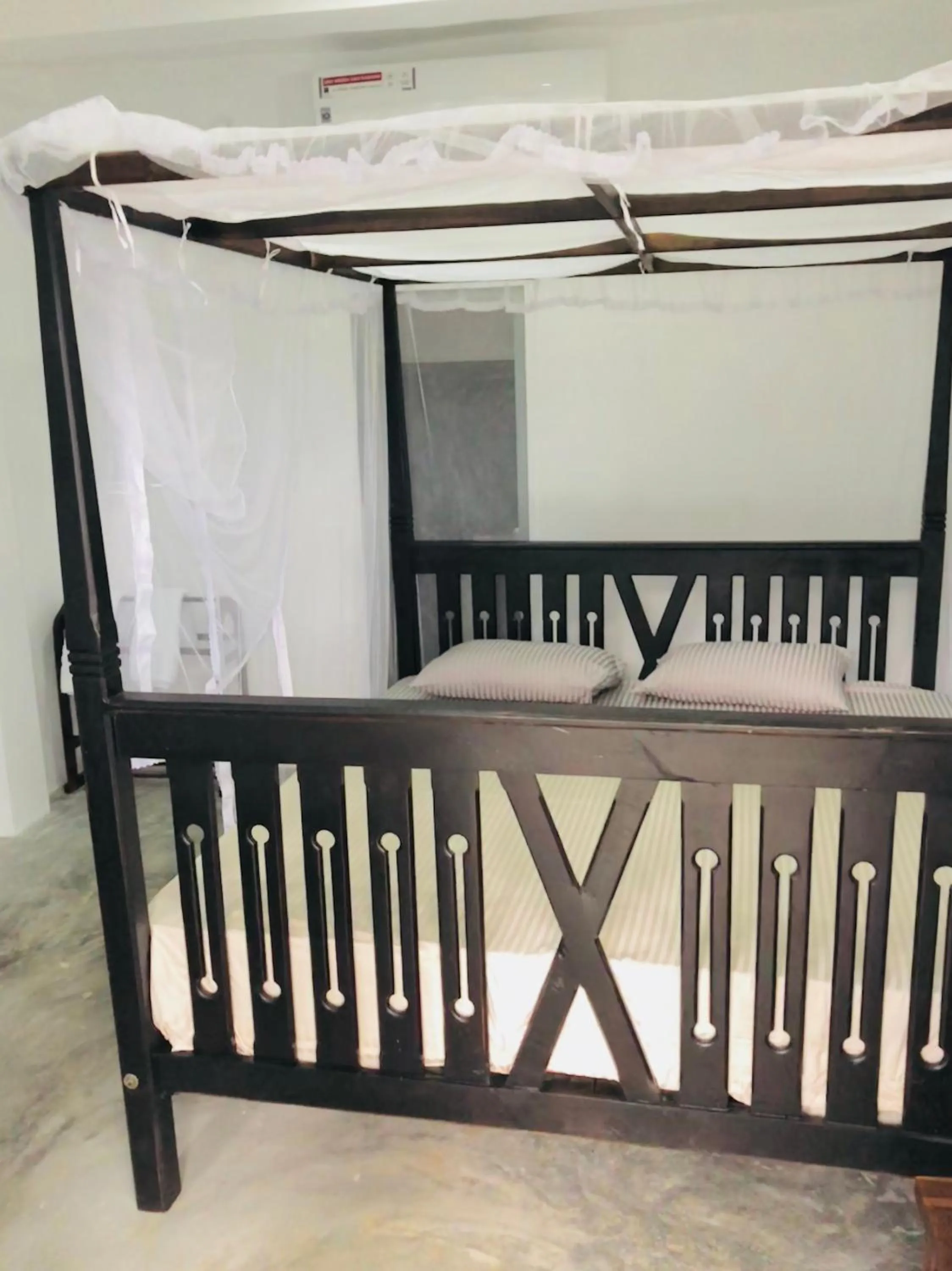 Bed in Hiru Villa Tangalle