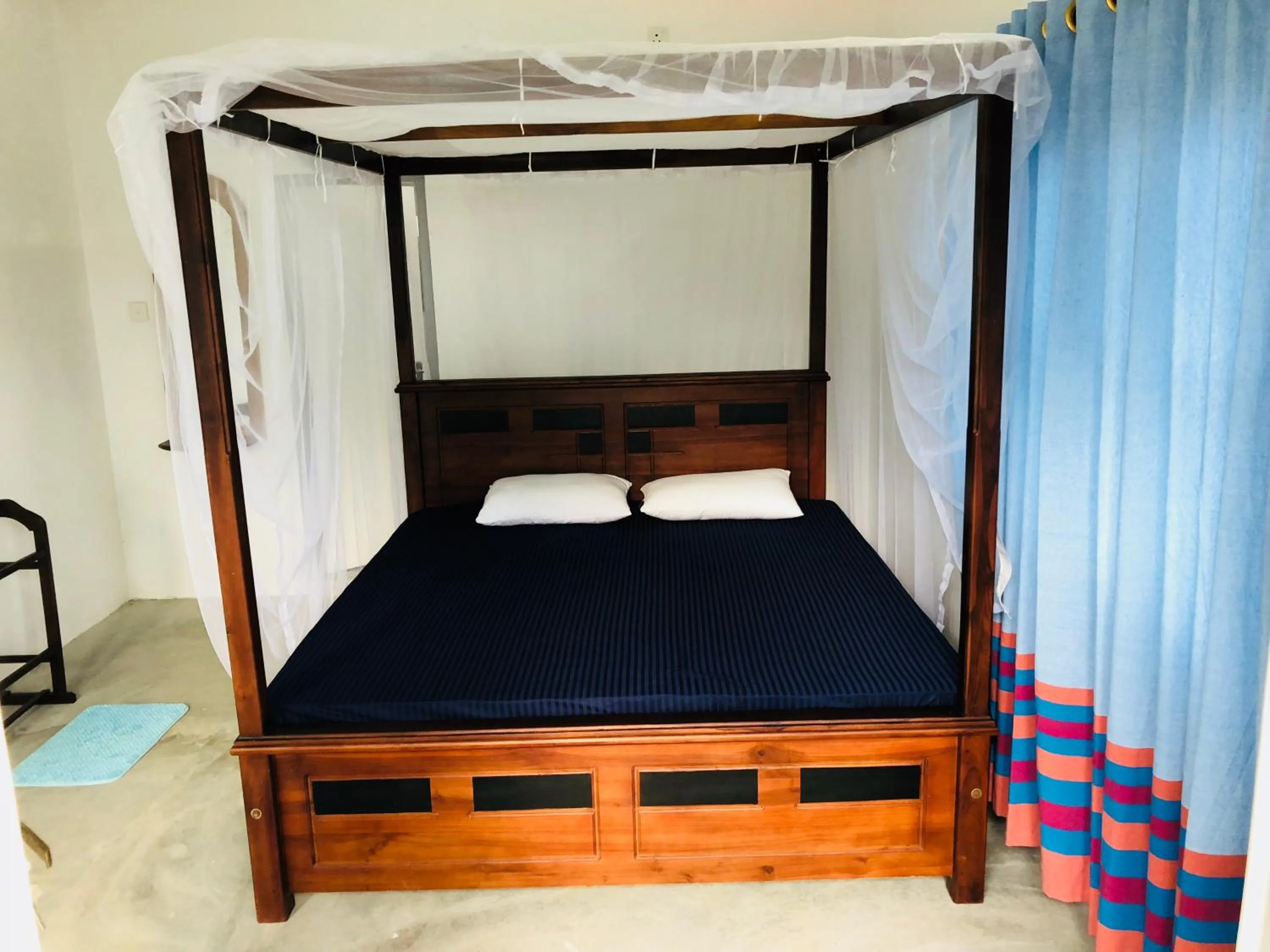 Bed in Hiru Villa Tangalle