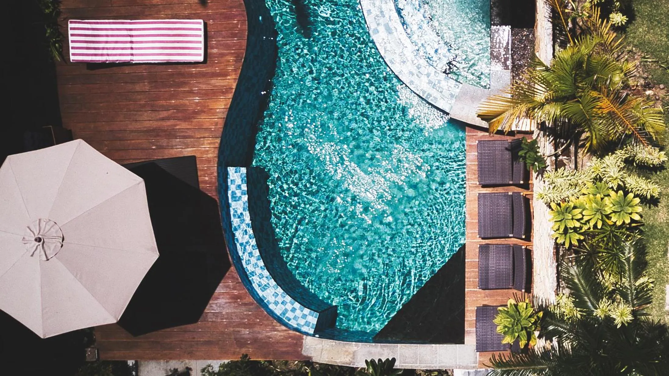 Swimming pool in Village Vibes Lombok