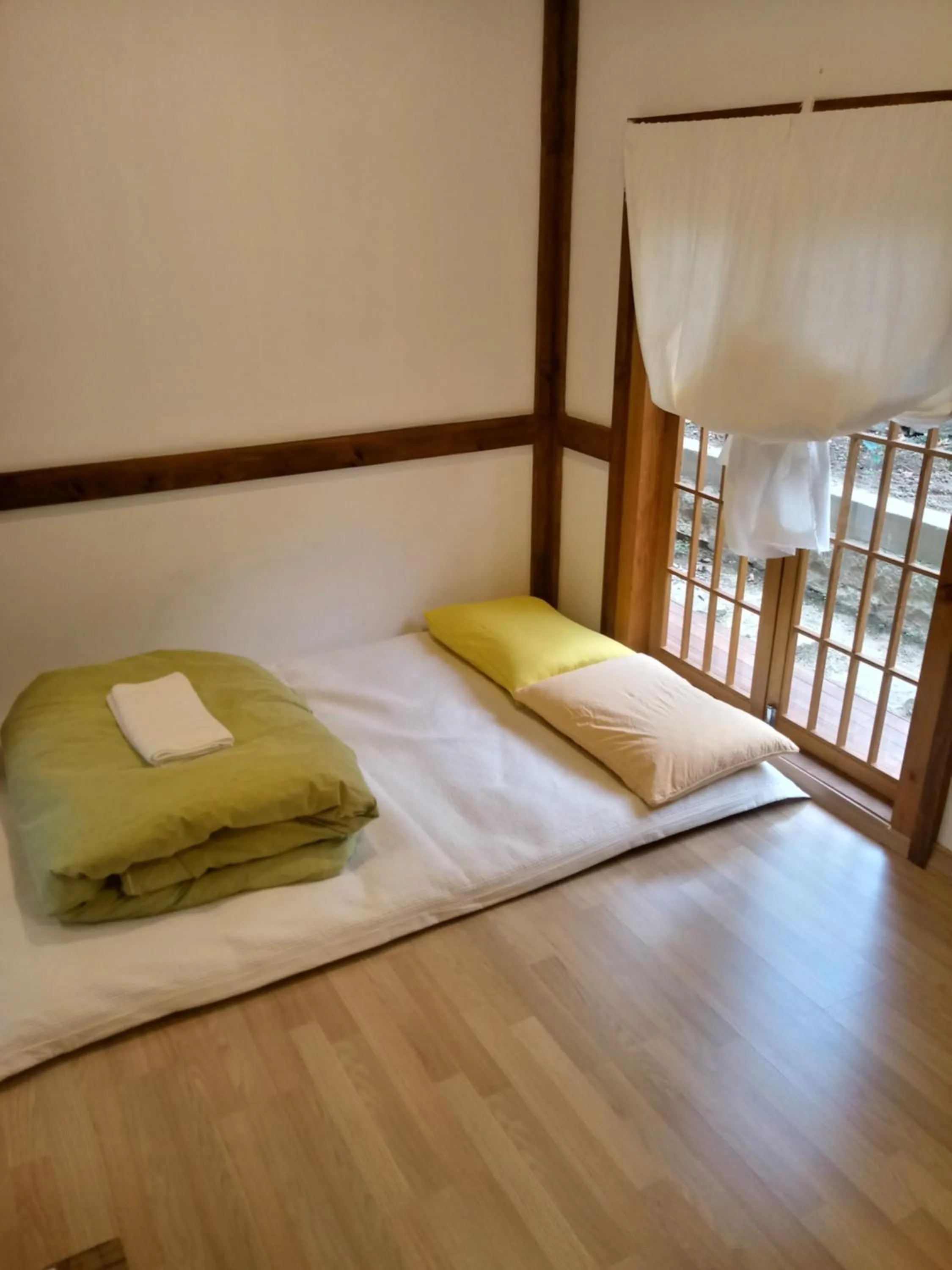 Decorative detail, Bed in Hundred Years Hanok