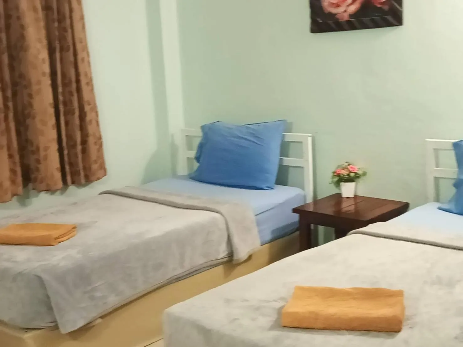 Bed in Anchalee Resort