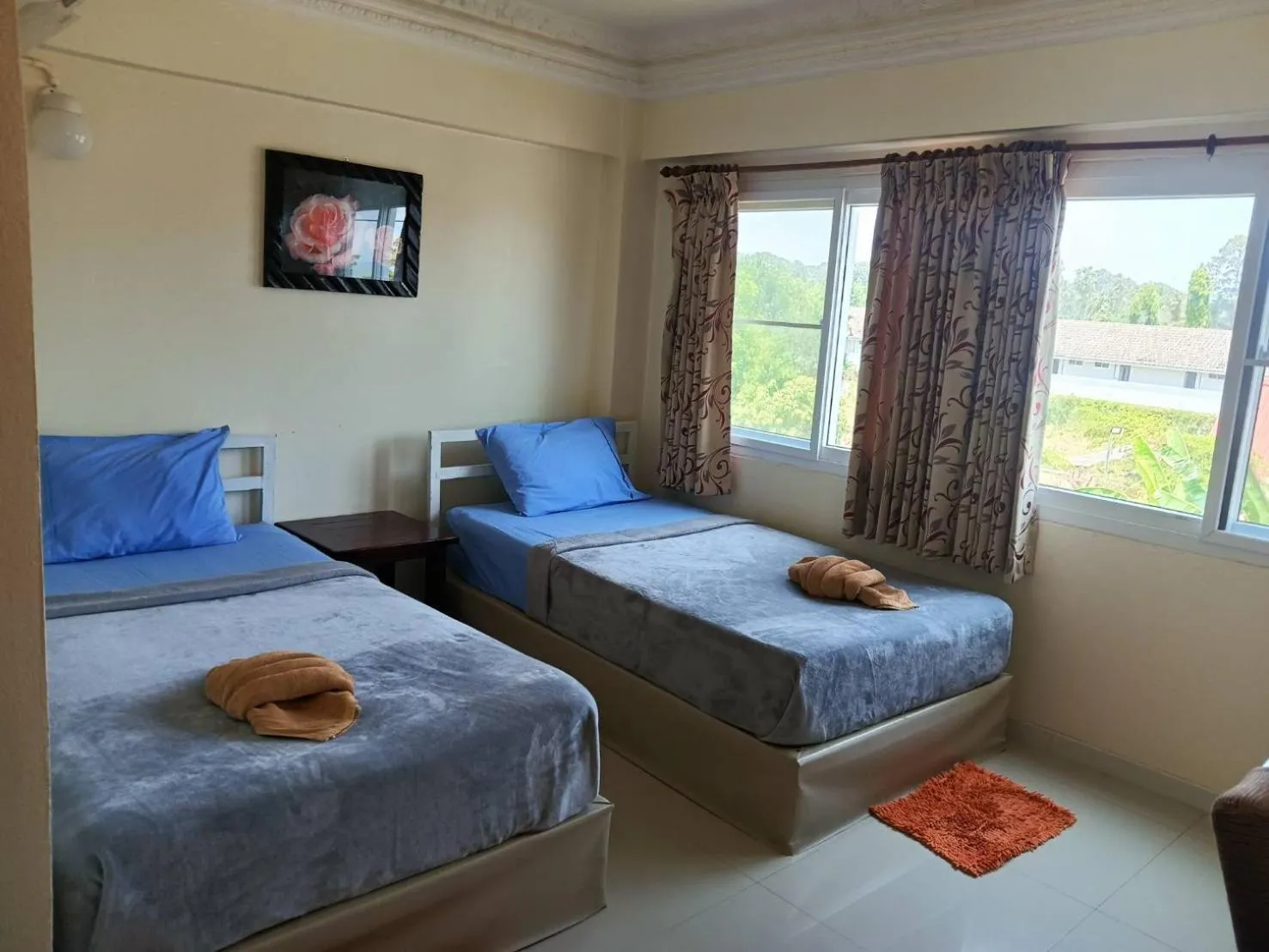 Bed in Anchalee Resort